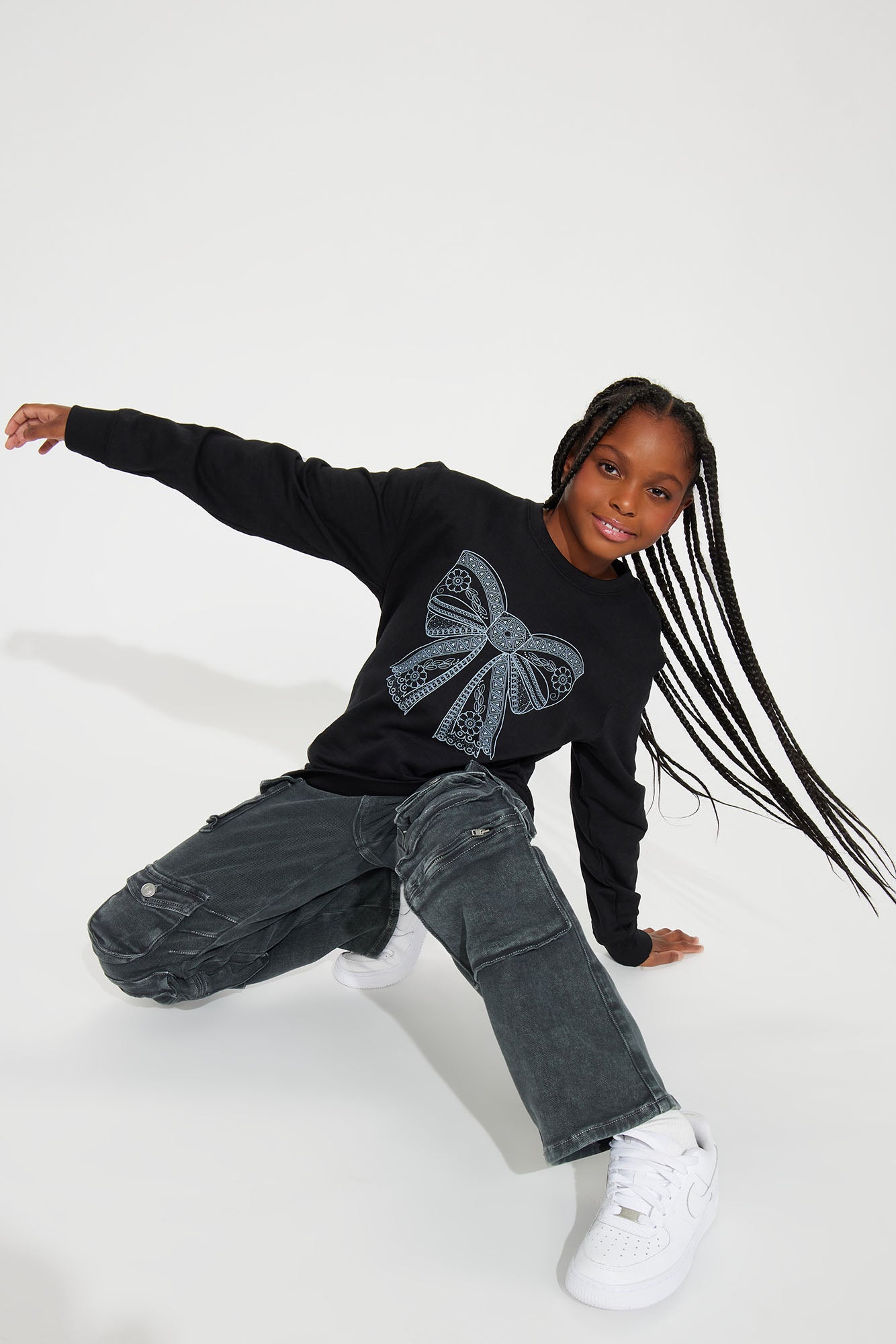 Mini Sweet Like Sugar Crew Neck Swearshirt