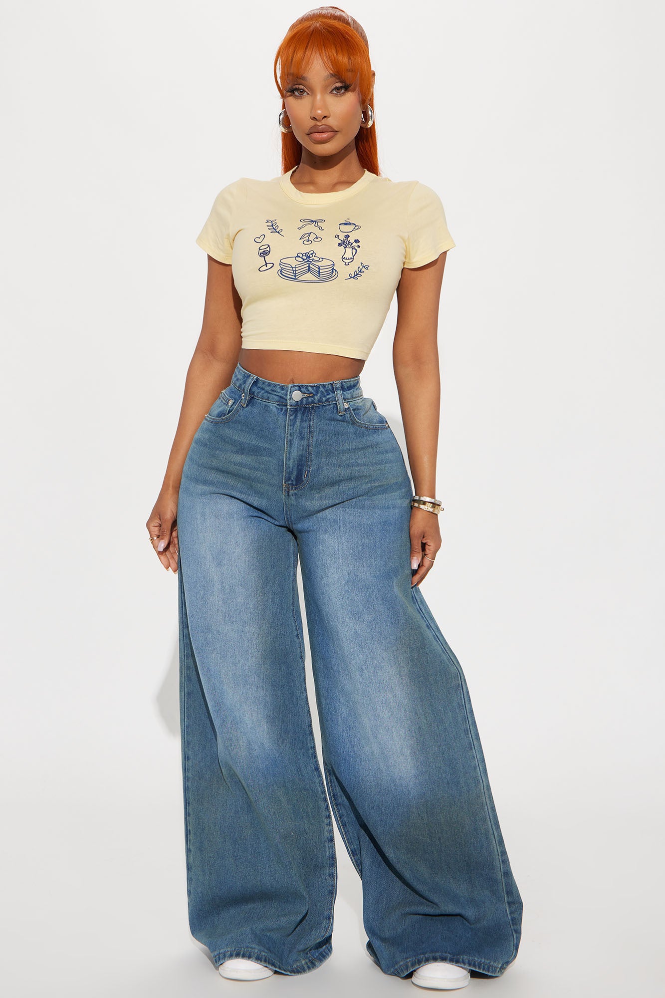 Always Be The One Non Stretch Tinted Baggy Jeans