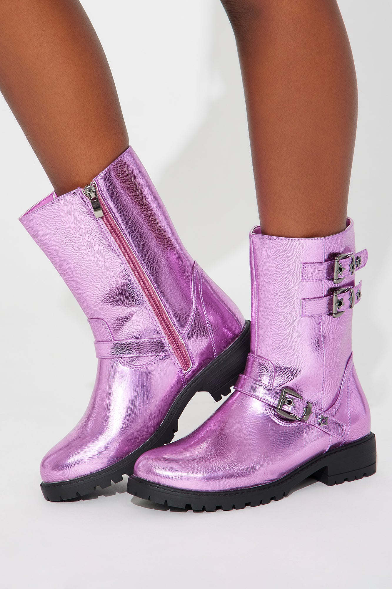 Mini Come Check This Combat Boot