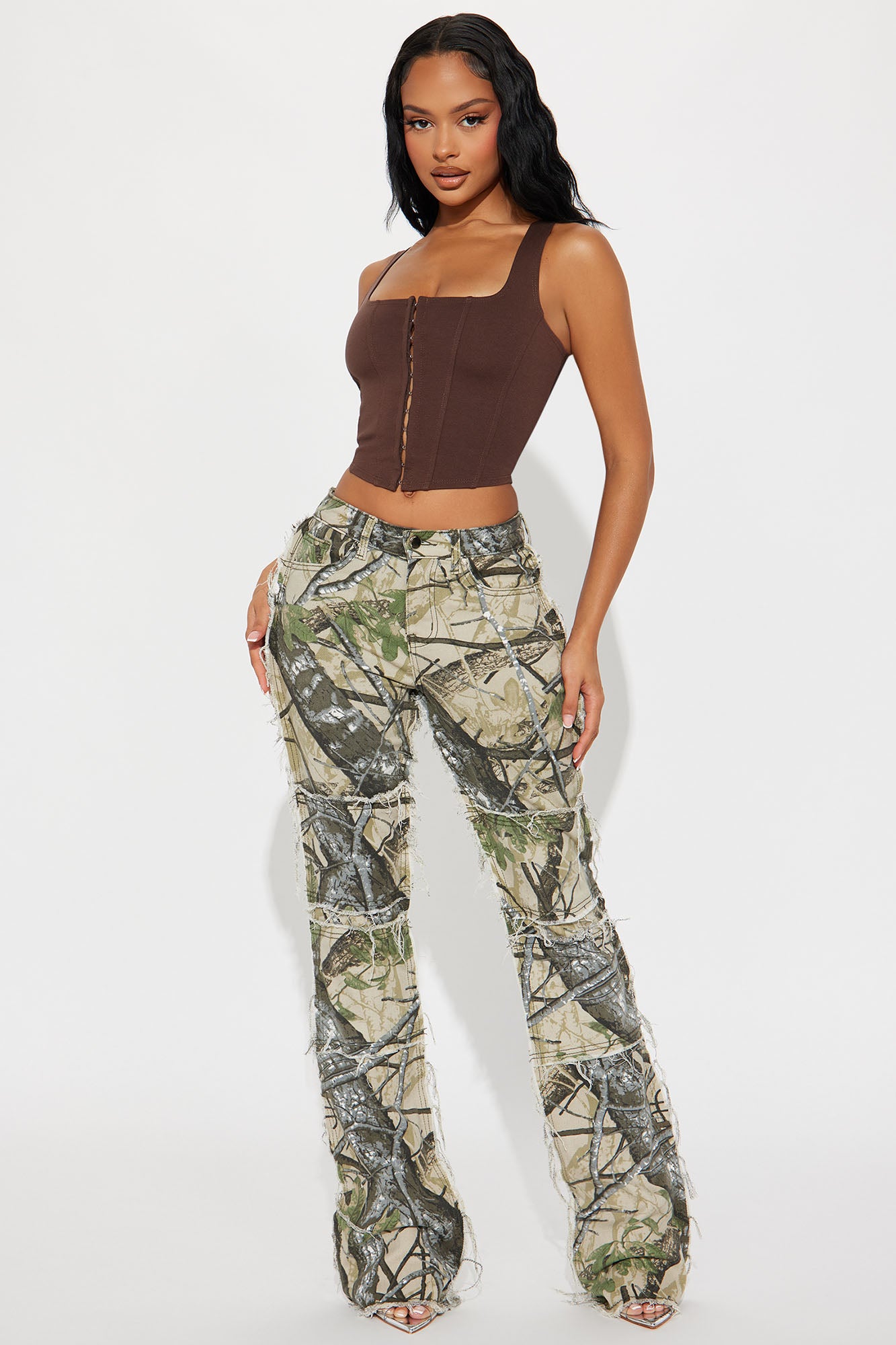 Doing The Most Straight Leg Camo Pant