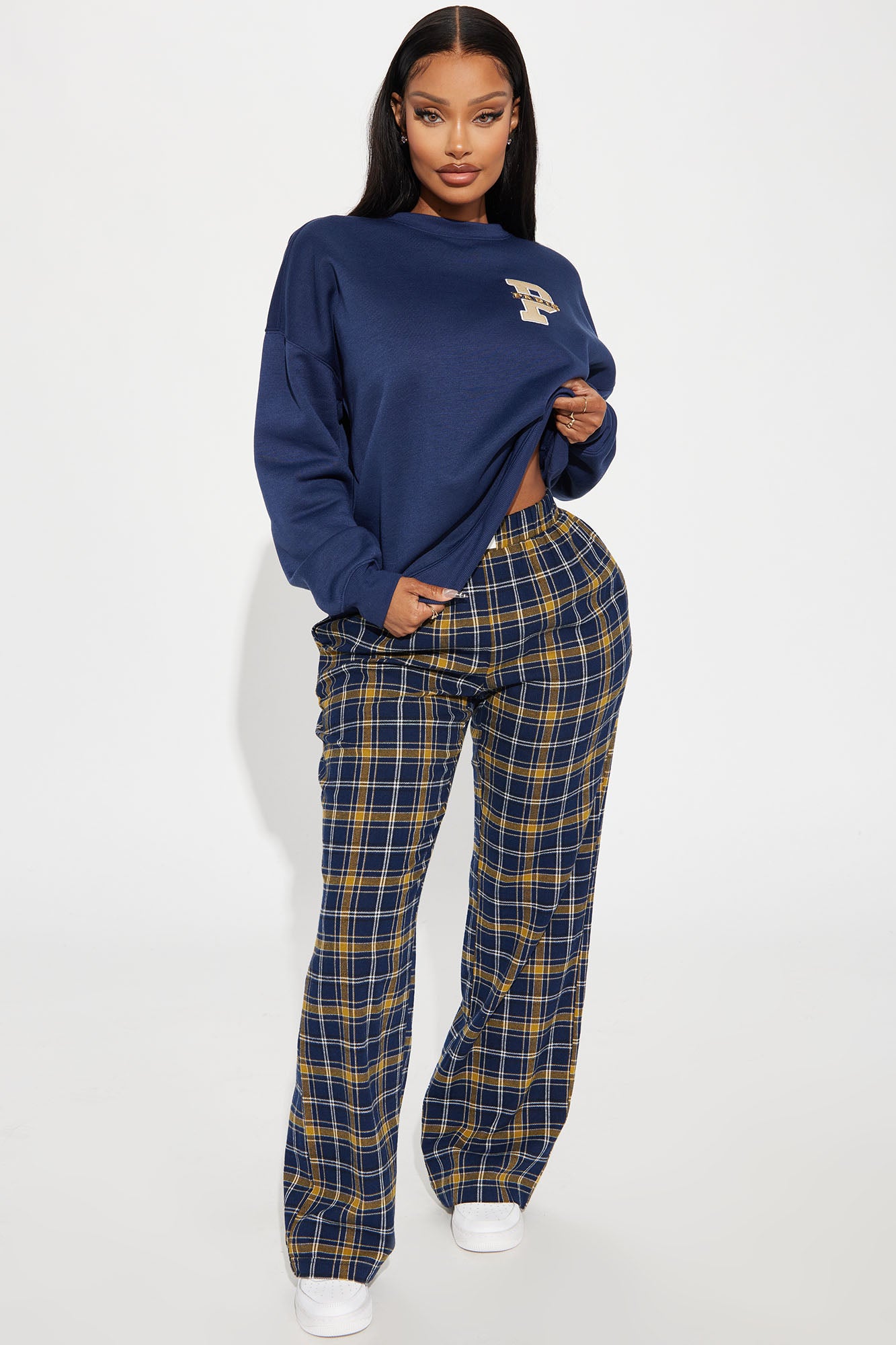 Feeling Casual Plaid Boxer Pant