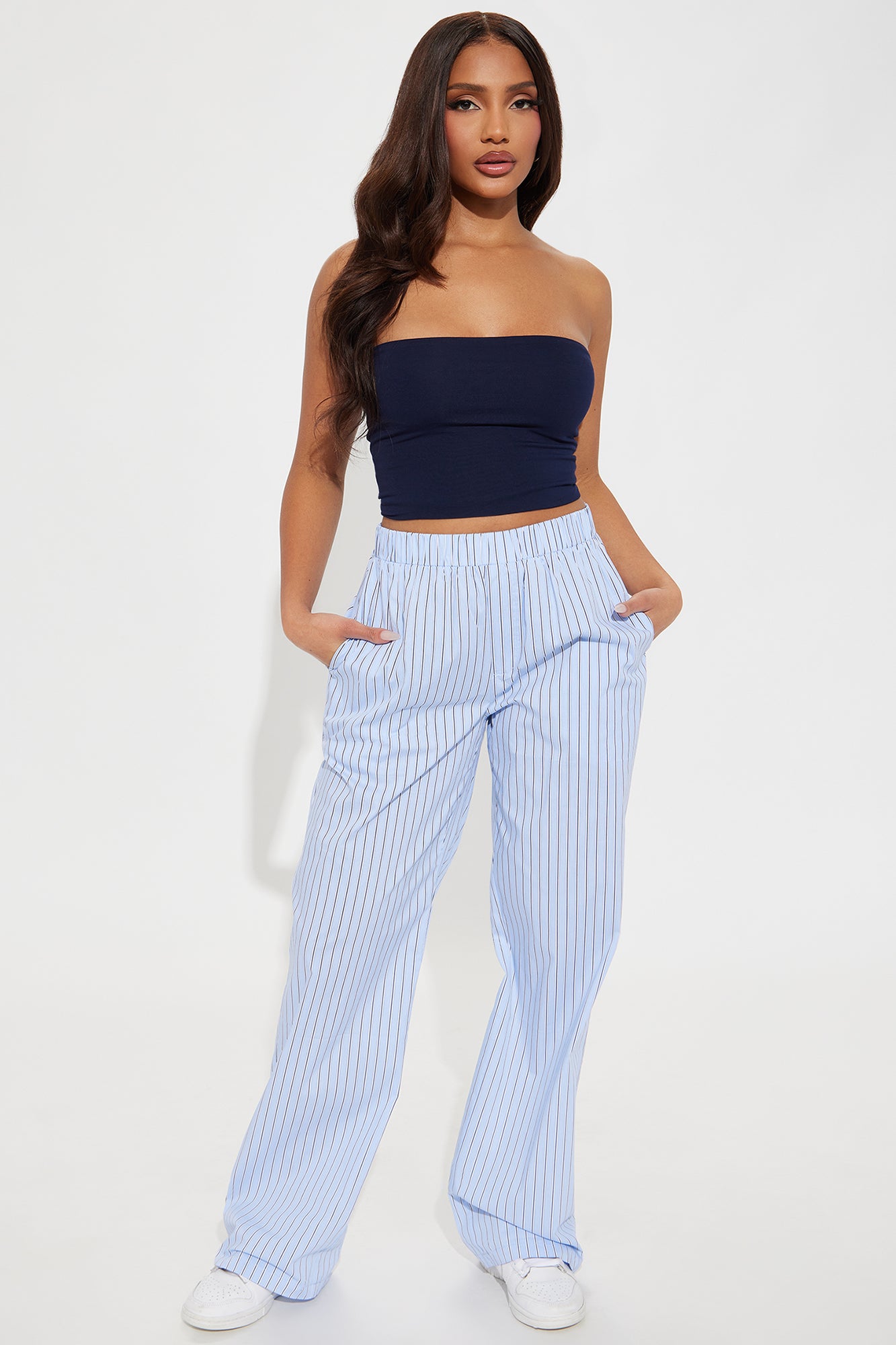 Tina Striped Boxer Pant