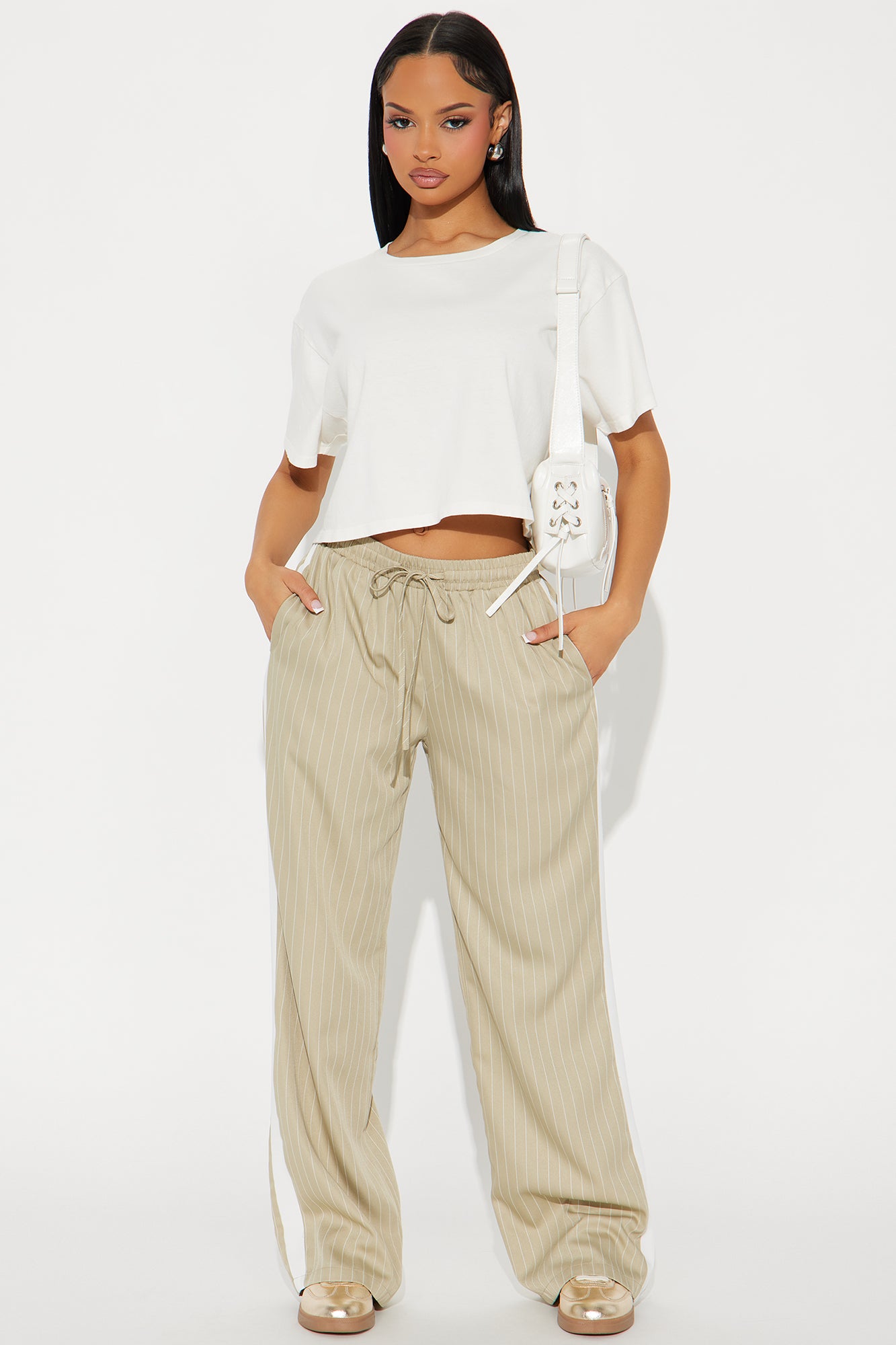 Norma Pinstripe Trouser