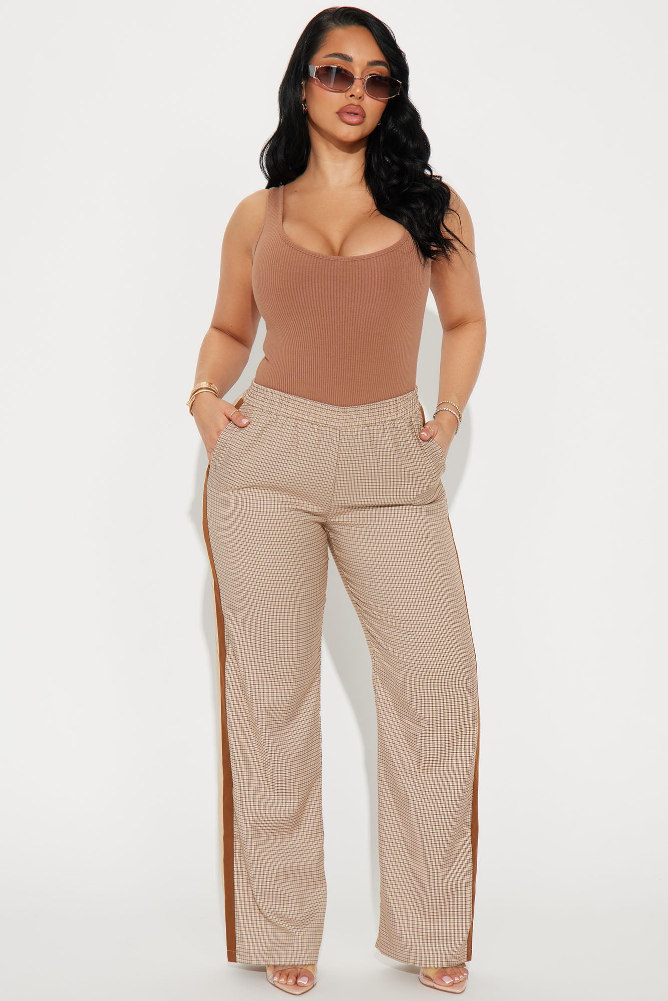 Varley Plaid Pant