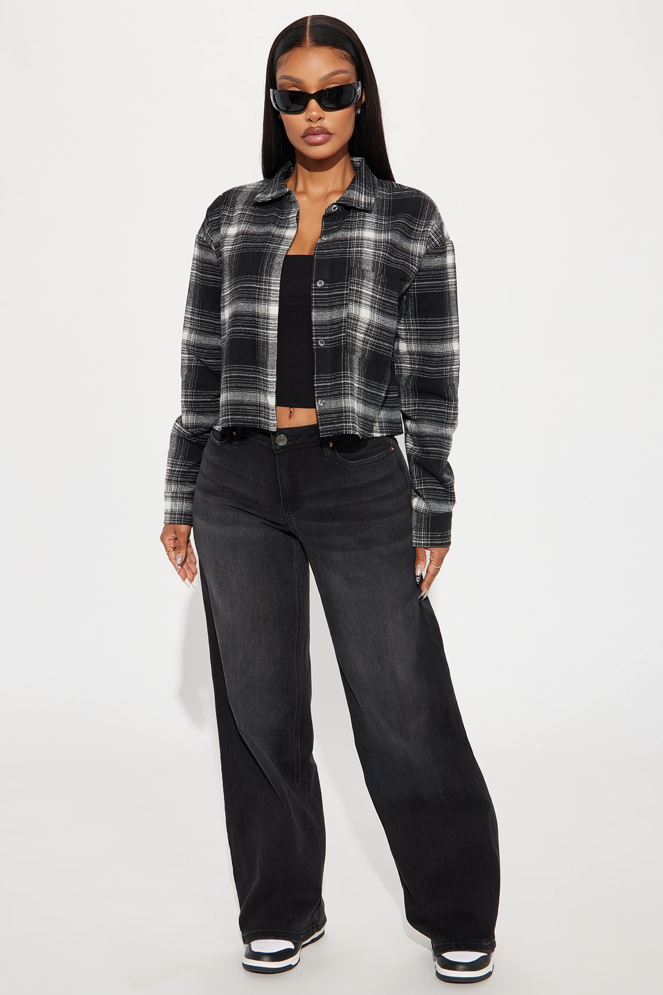 Jaydah Short Inseam Stretch Straight Leg Jeans