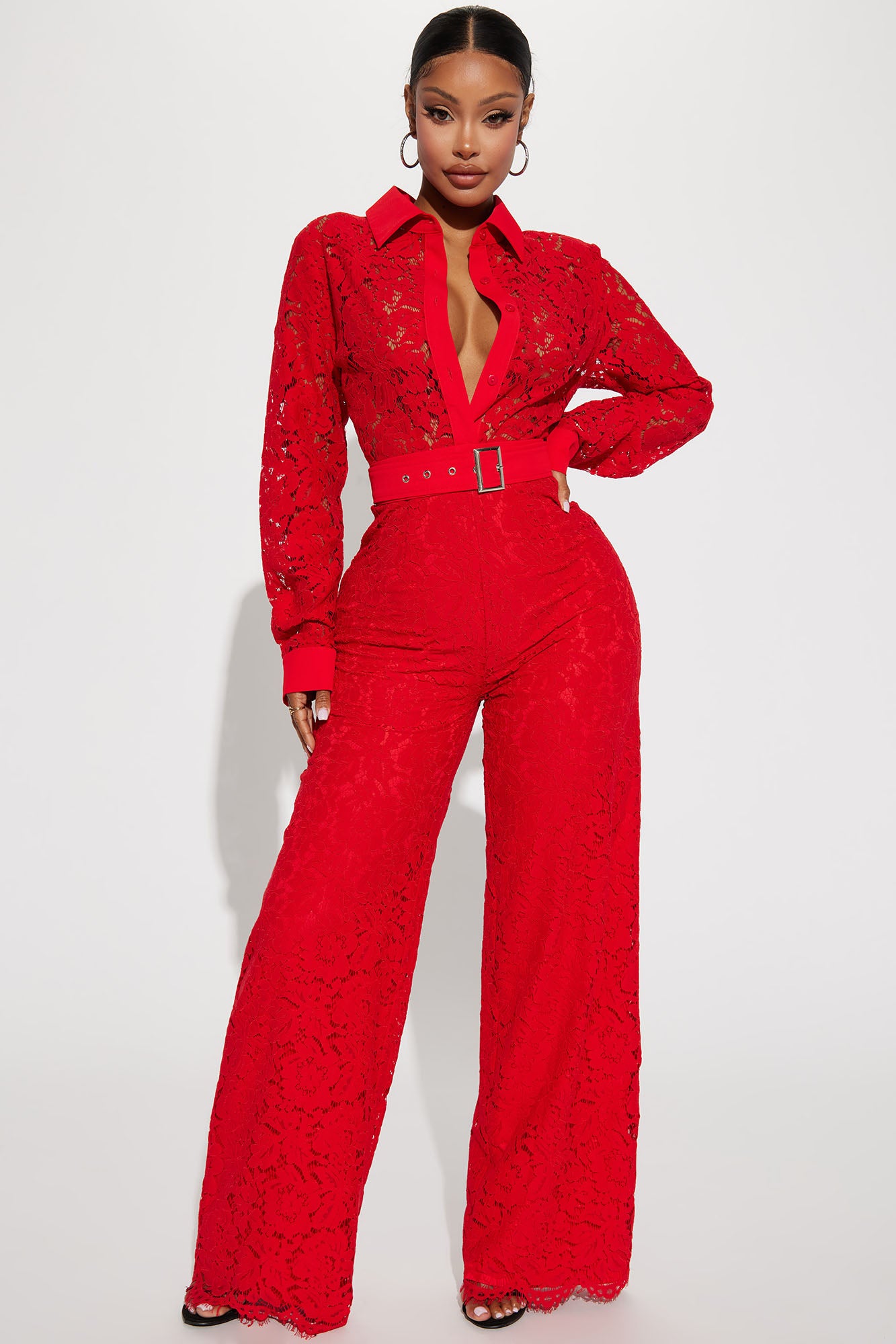 Perfect Night Lace Jumpsuit