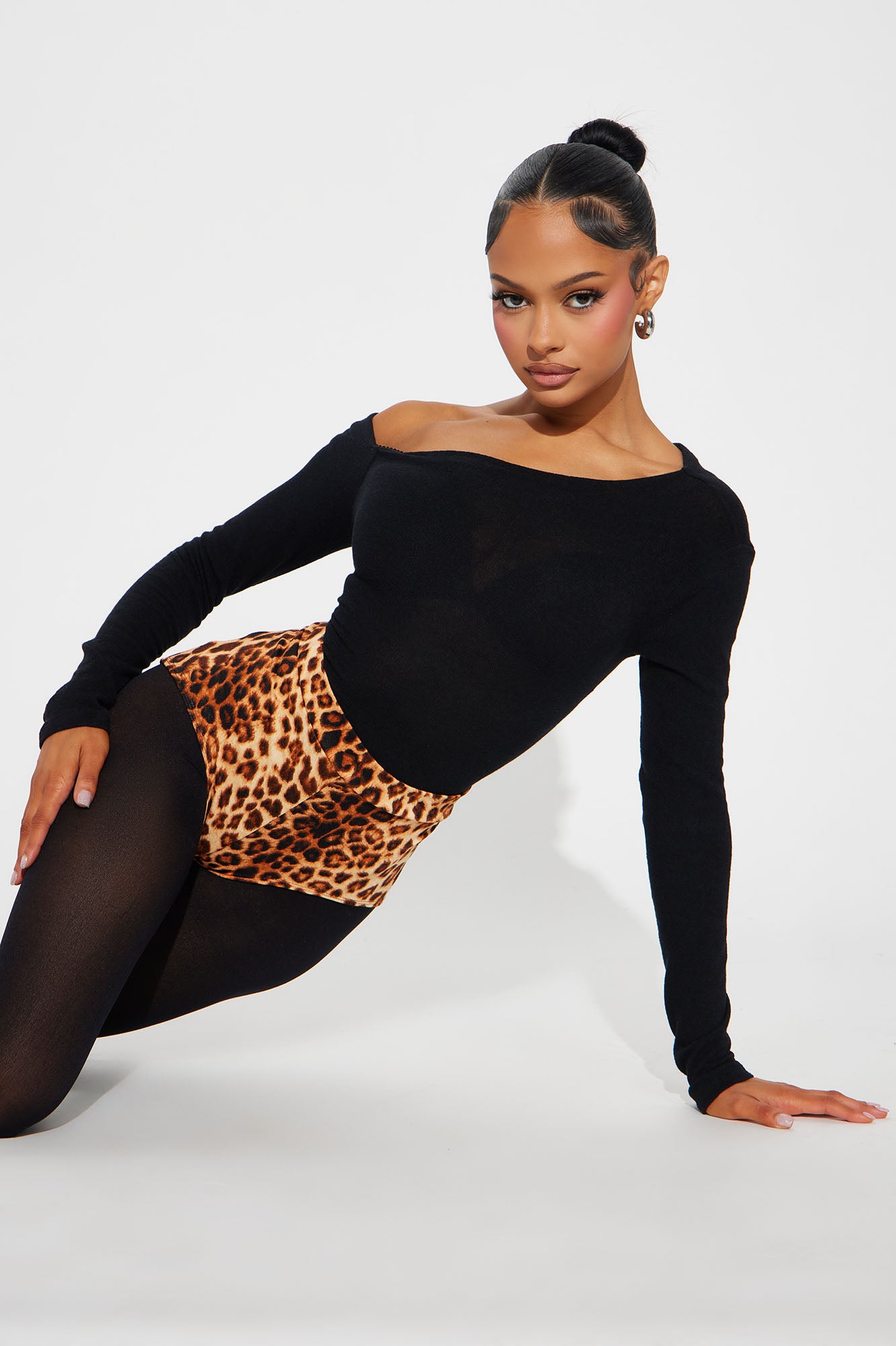 Moving Mountains Leopard Micro Booty Short