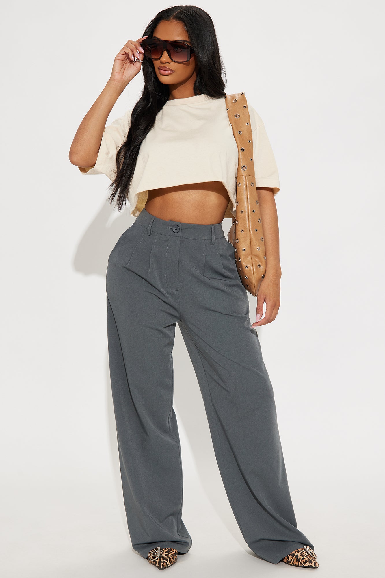 Sabine Contrast Stripe Trouser
