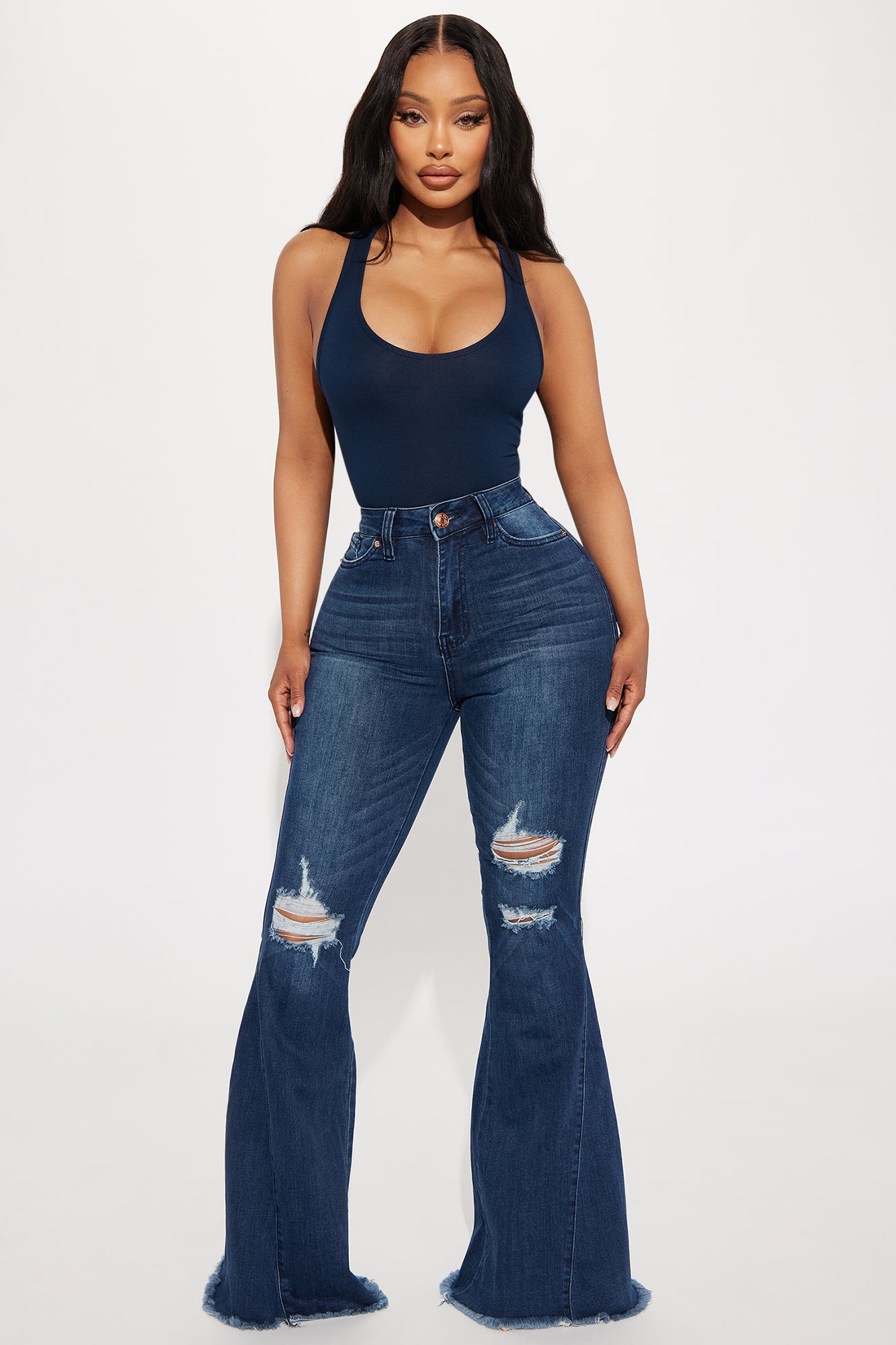 Come Correct Stretch Flare Jeans