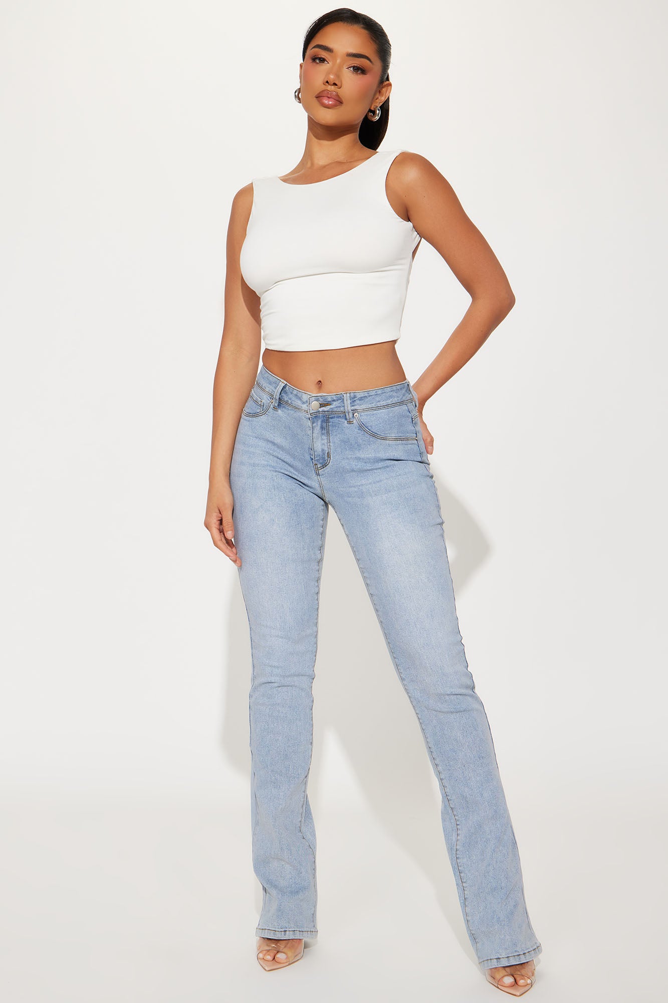 Tall Getting The Boot Mid Rise Jeans