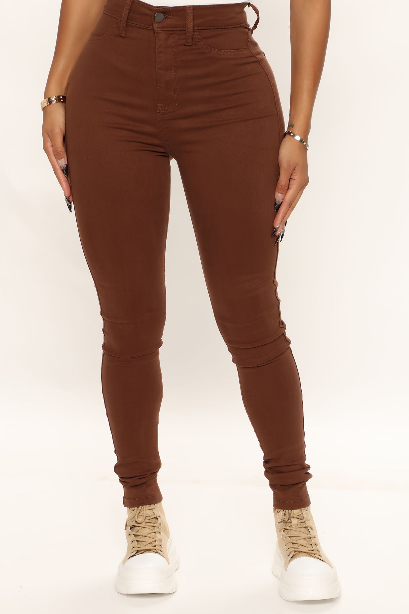 Classic High Waist Skinny Jeans