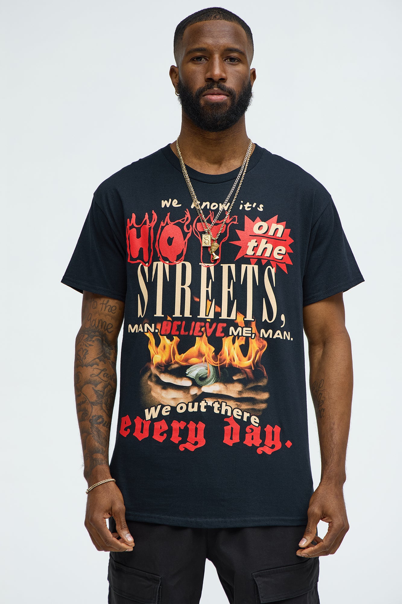 Paid In Full Hot On The Streets Short Sleeve Tee