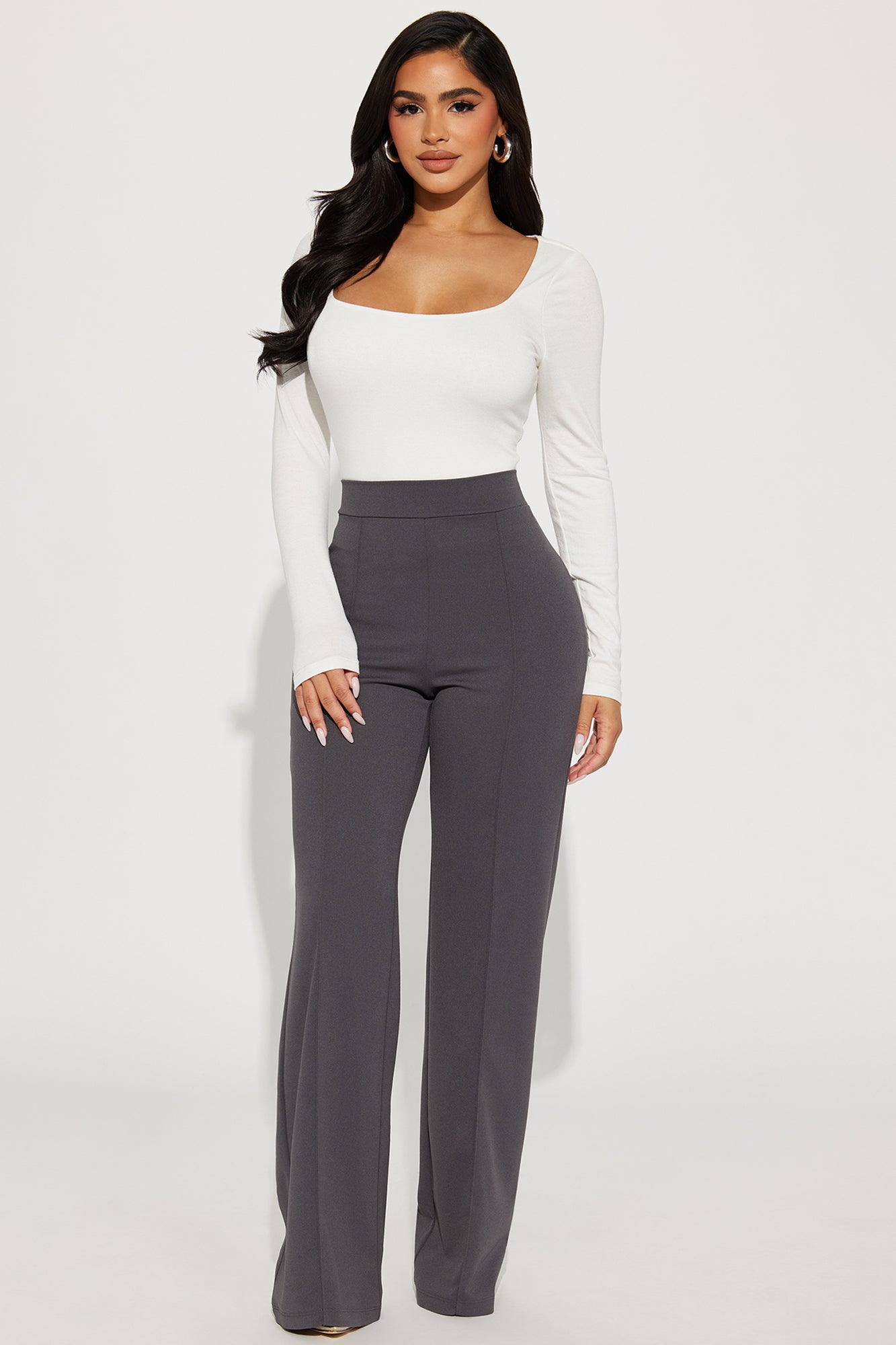 Petite Victoria High Waisted Dress Pants