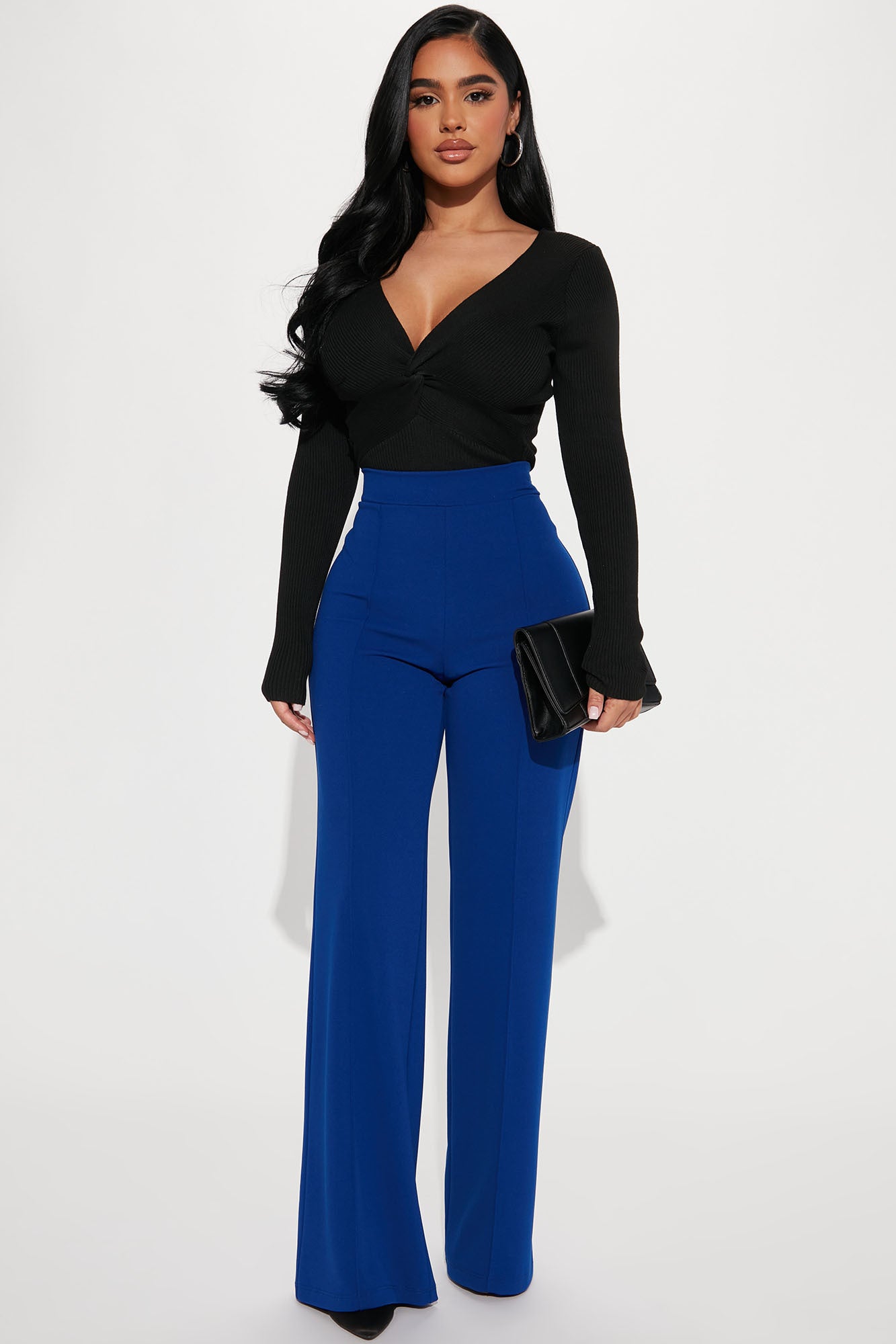 Petite Victoria High Waisted Dress Pants