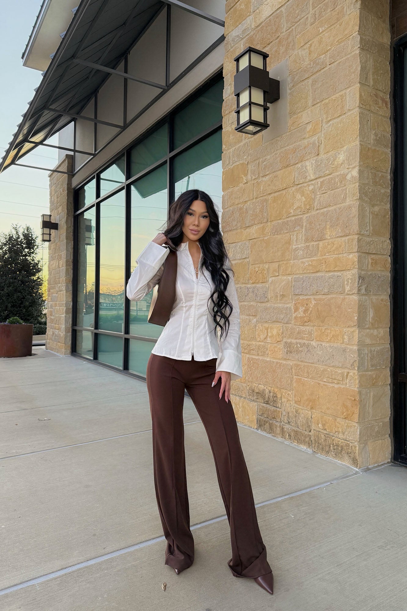 Tall Victoria High Waisted Dress Pants