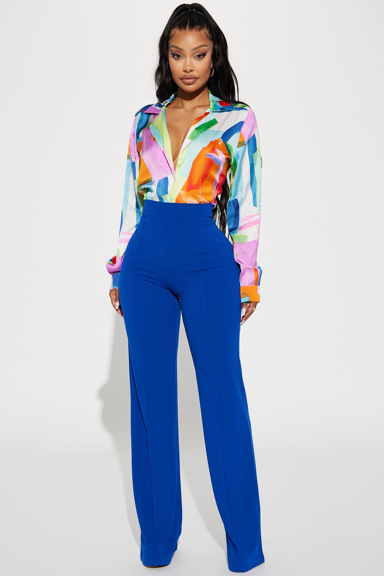 Tall Victoria High Waisted Dress Pants