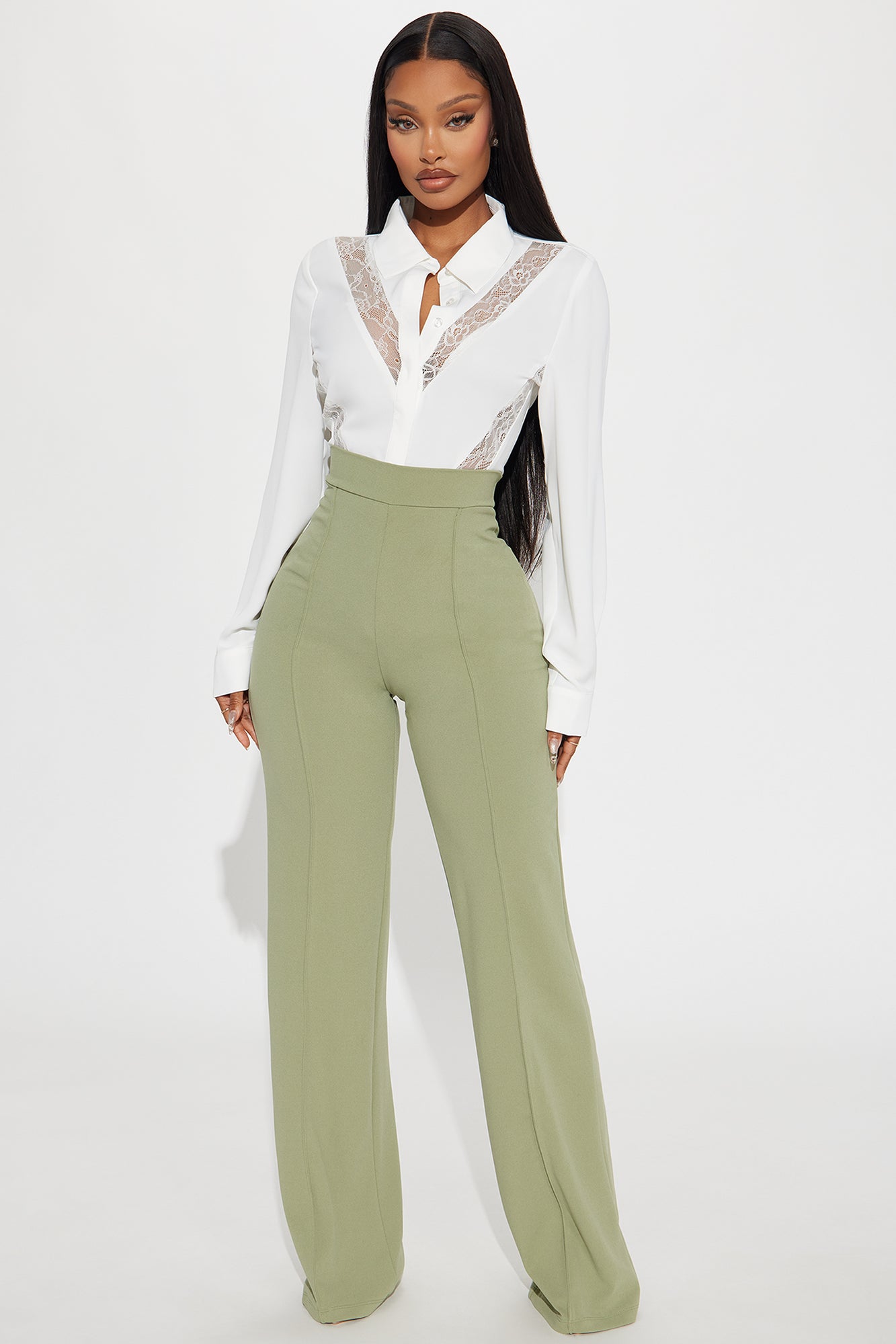 Victoria High Waisted Dress Pants