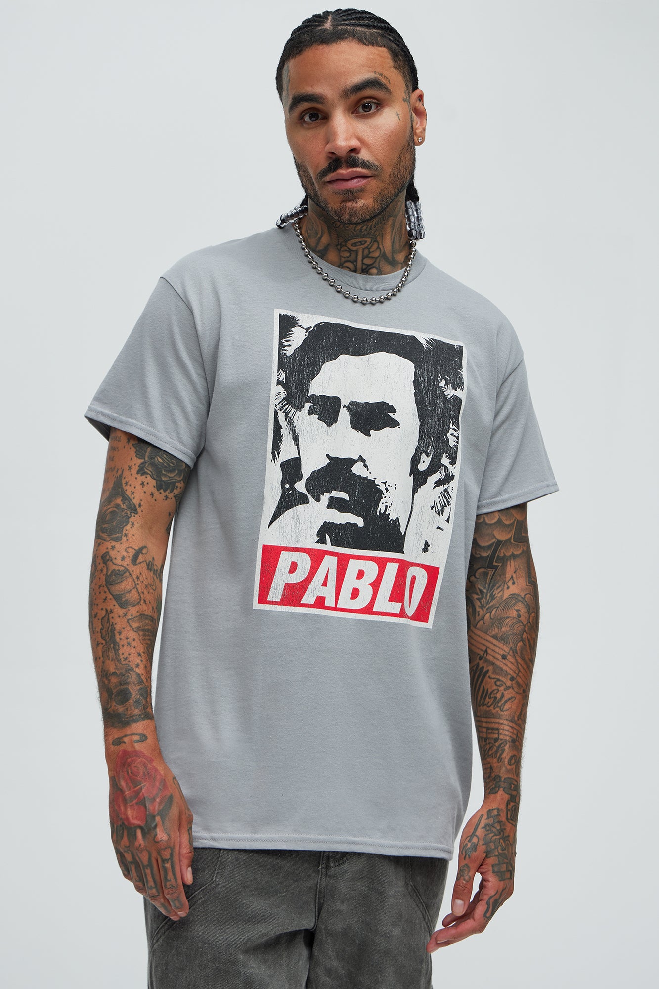 Pablo Escobar Close Up Short Sleeve Tee