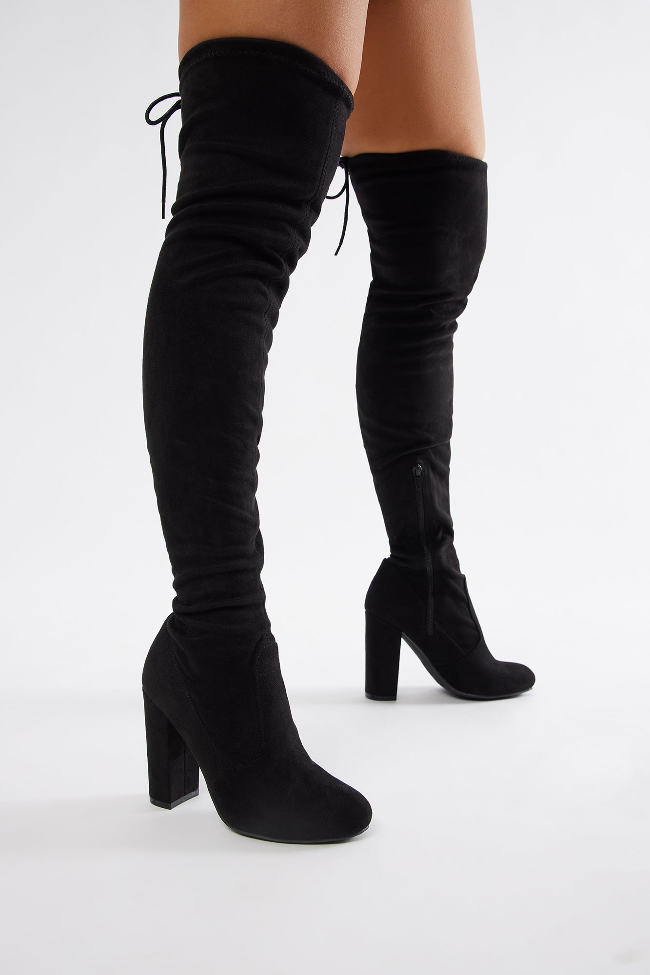Pretty In Thigh High Boots