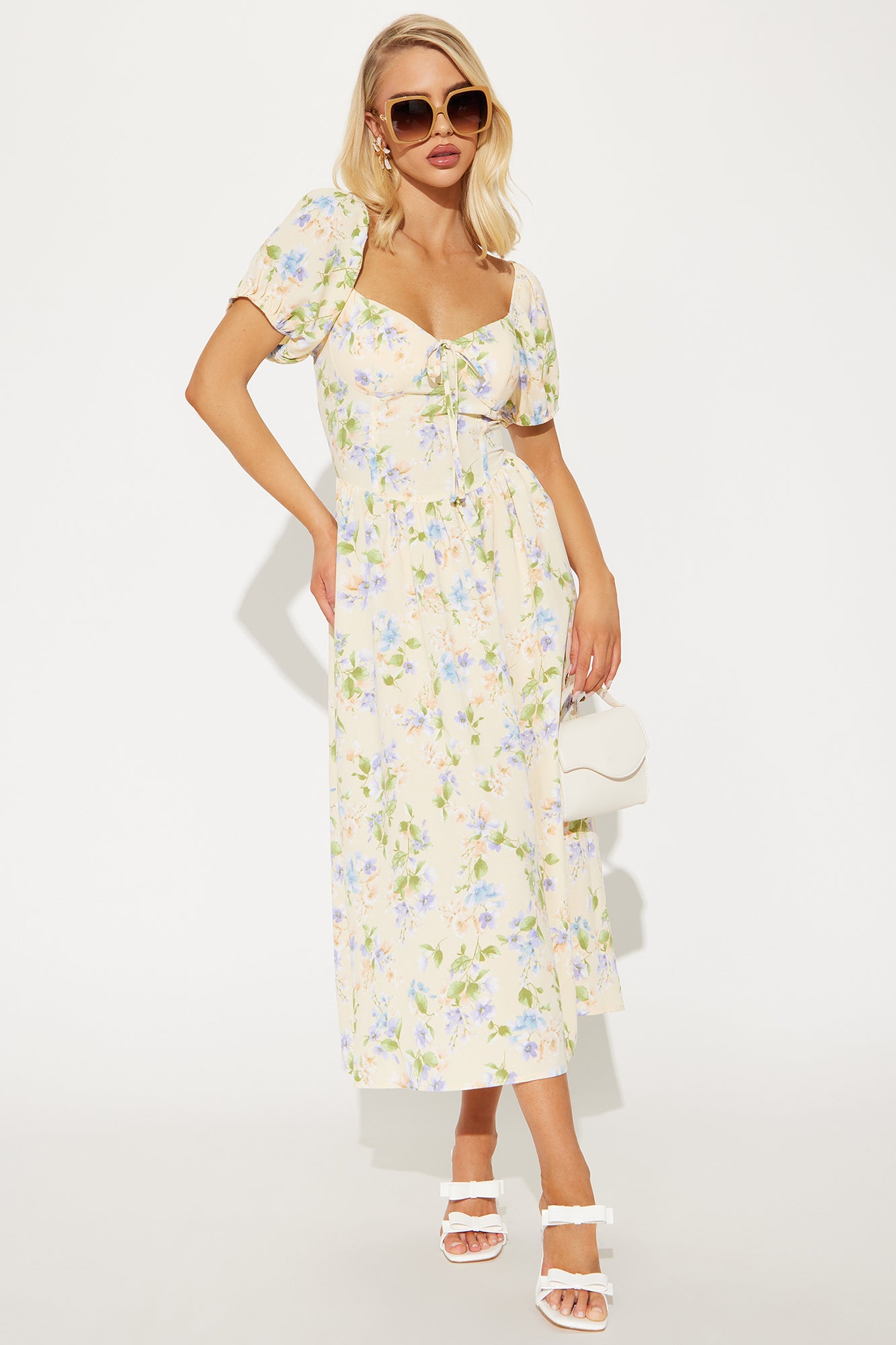 Mariella Floral Midi Dress