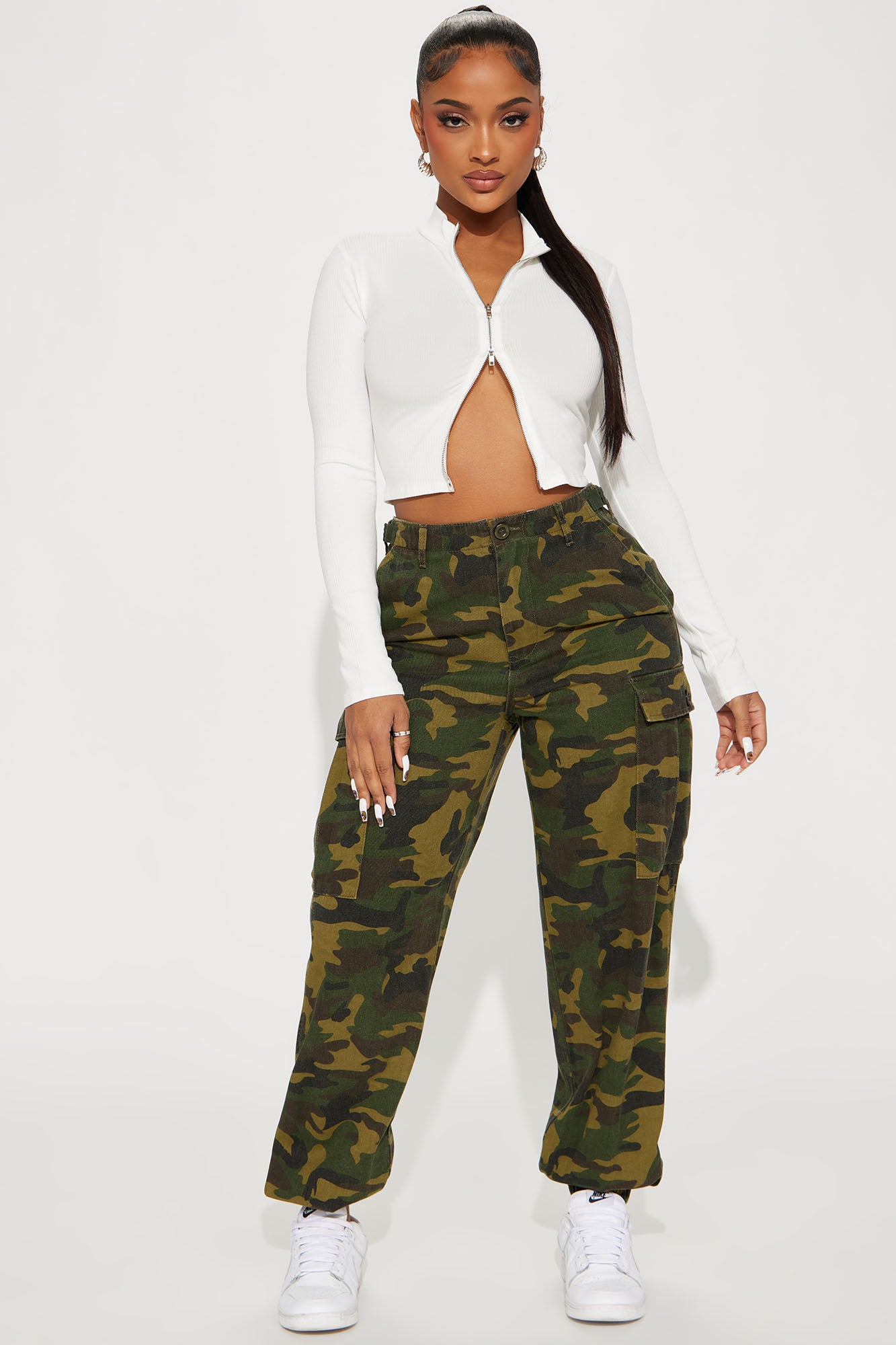 Cadet Kim Oversized Camo Pants