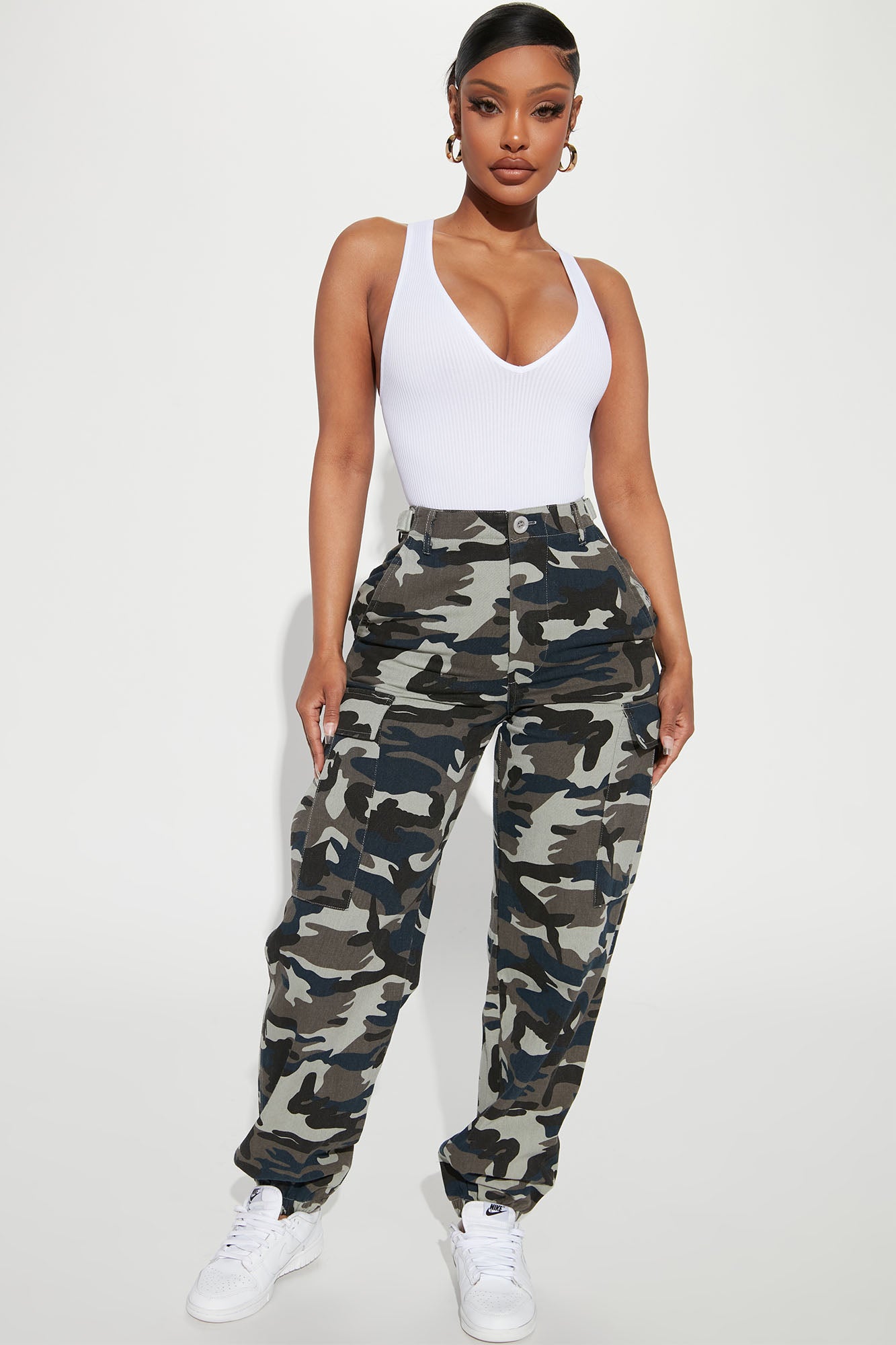 Cadet Kim Oversized Camo Pants