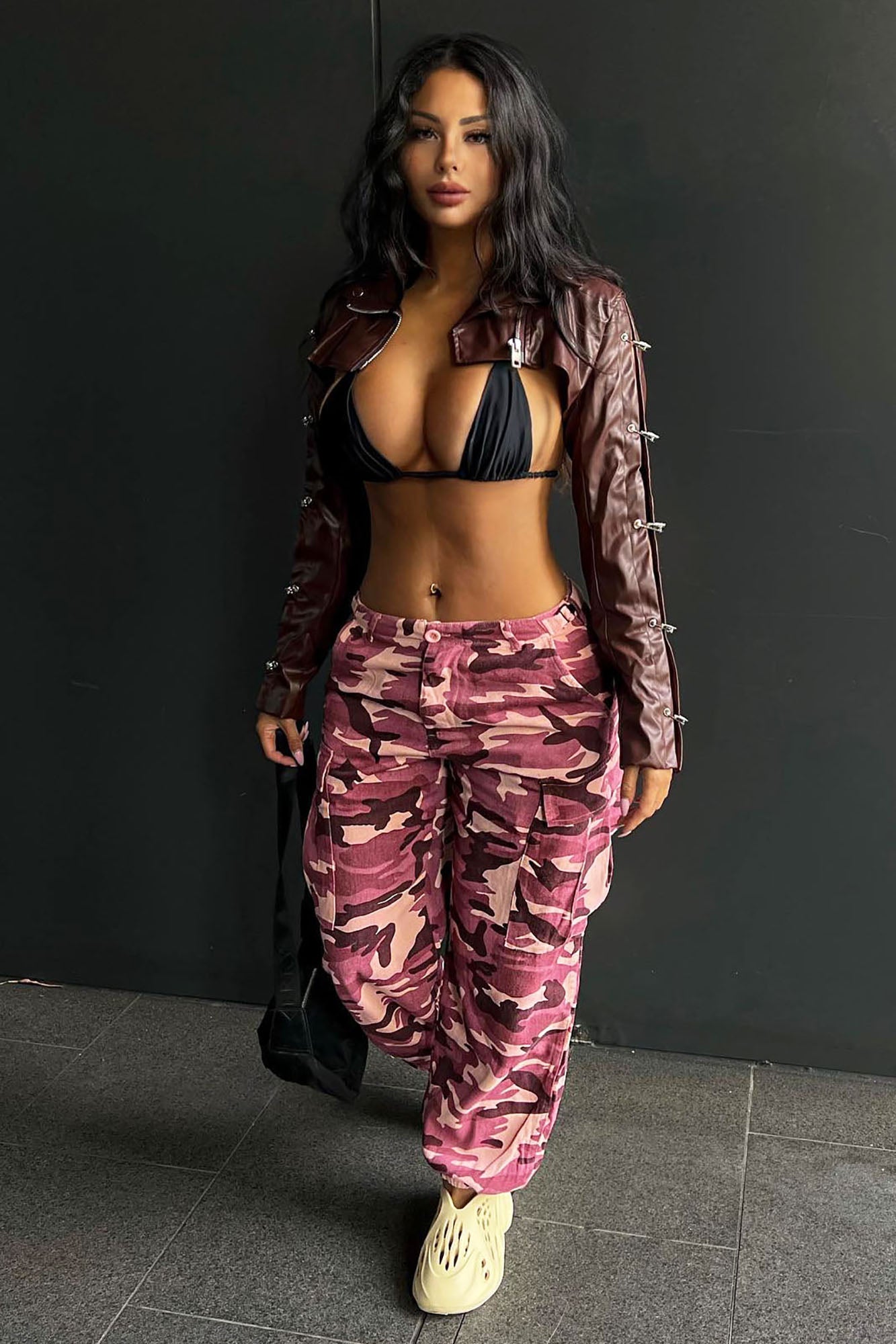 Cadet Kim Oversized Camo Pants