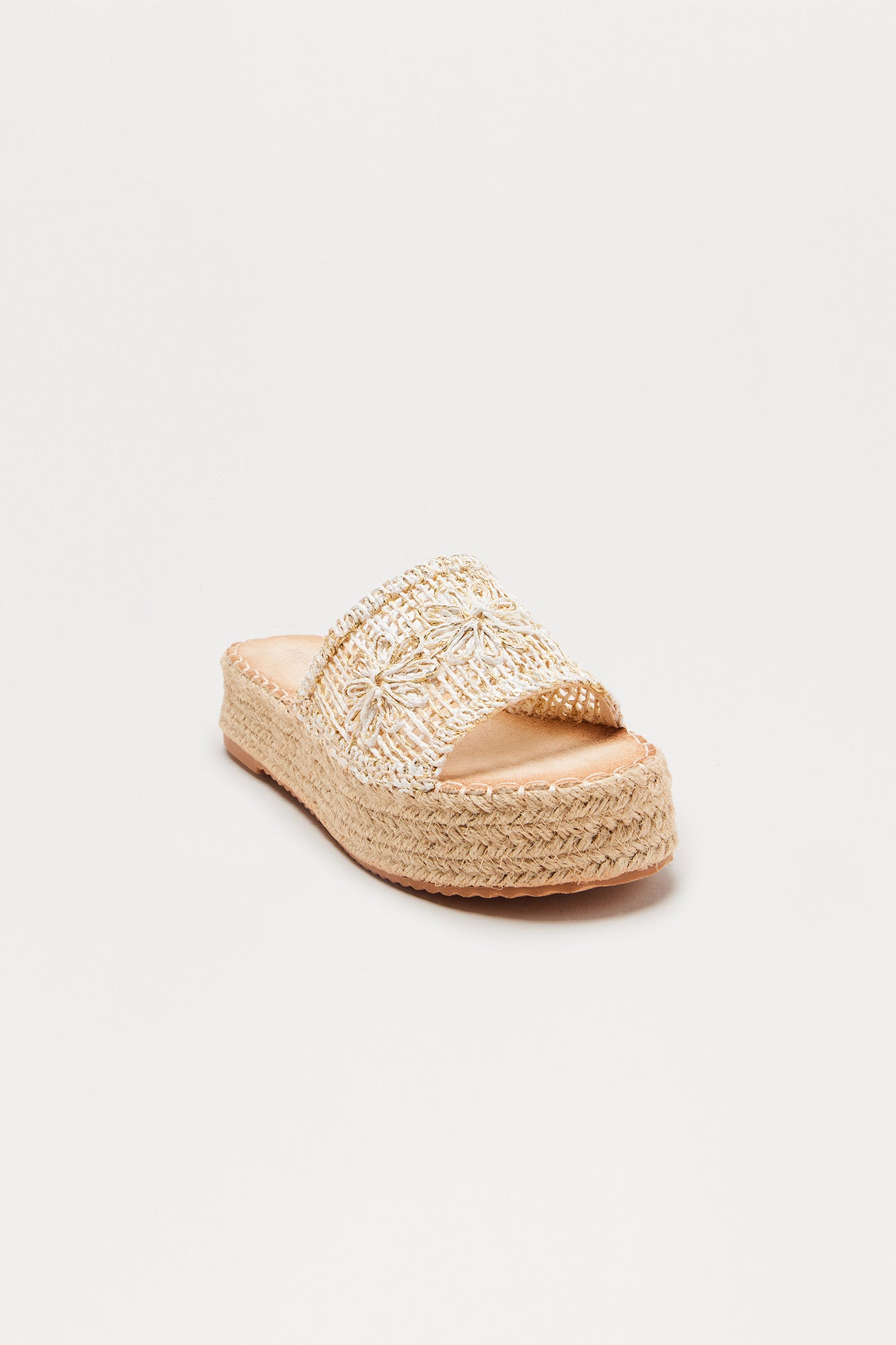 Laurel Raffia Sandals