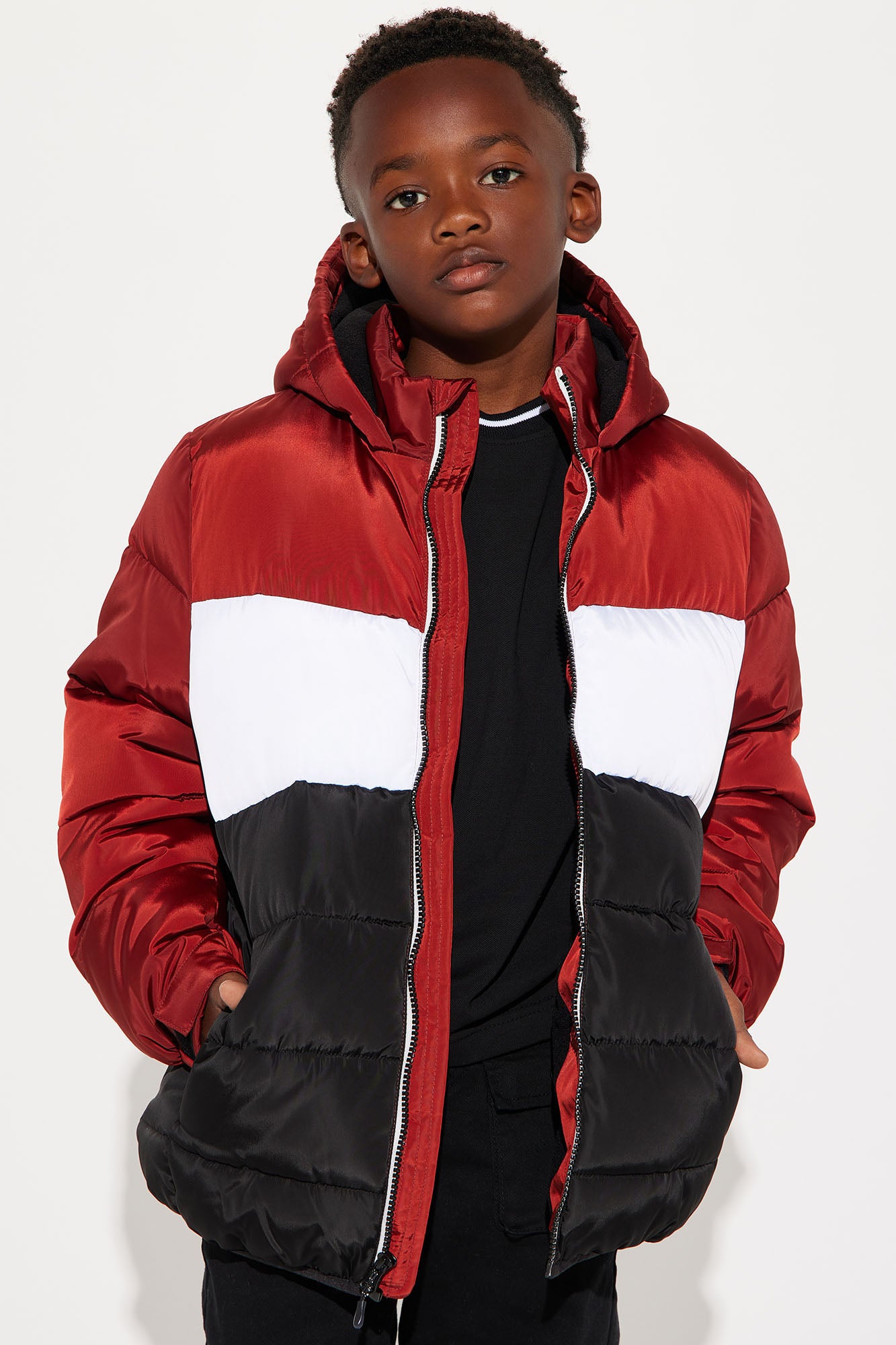 Mini Keep It Rising Colorblock Puffer
