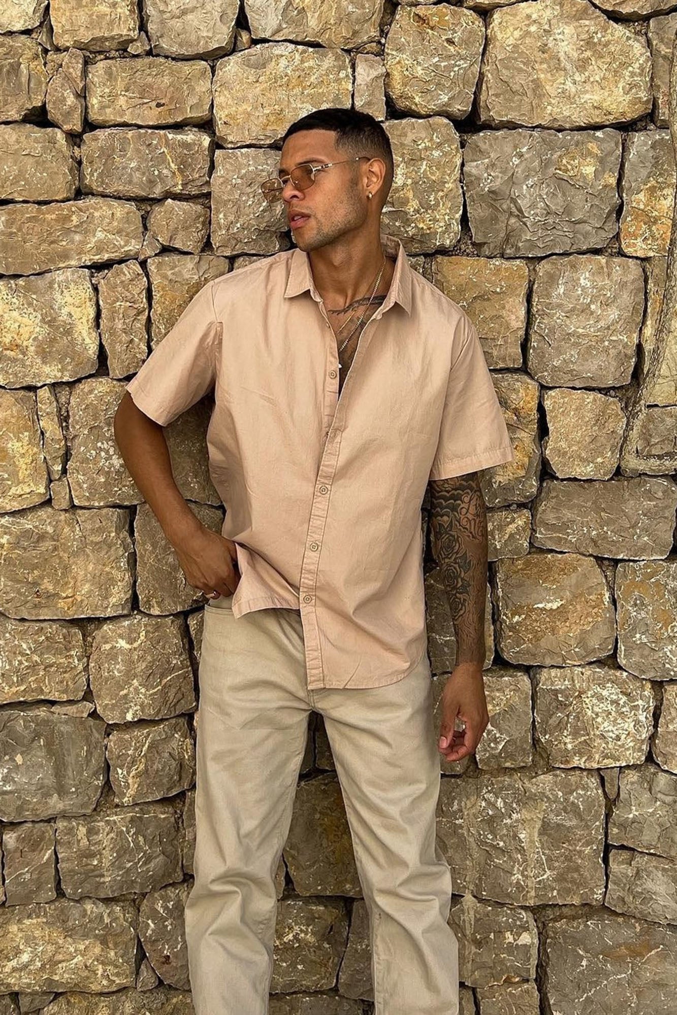 Ryland Short Sleeve Button Up Shirt