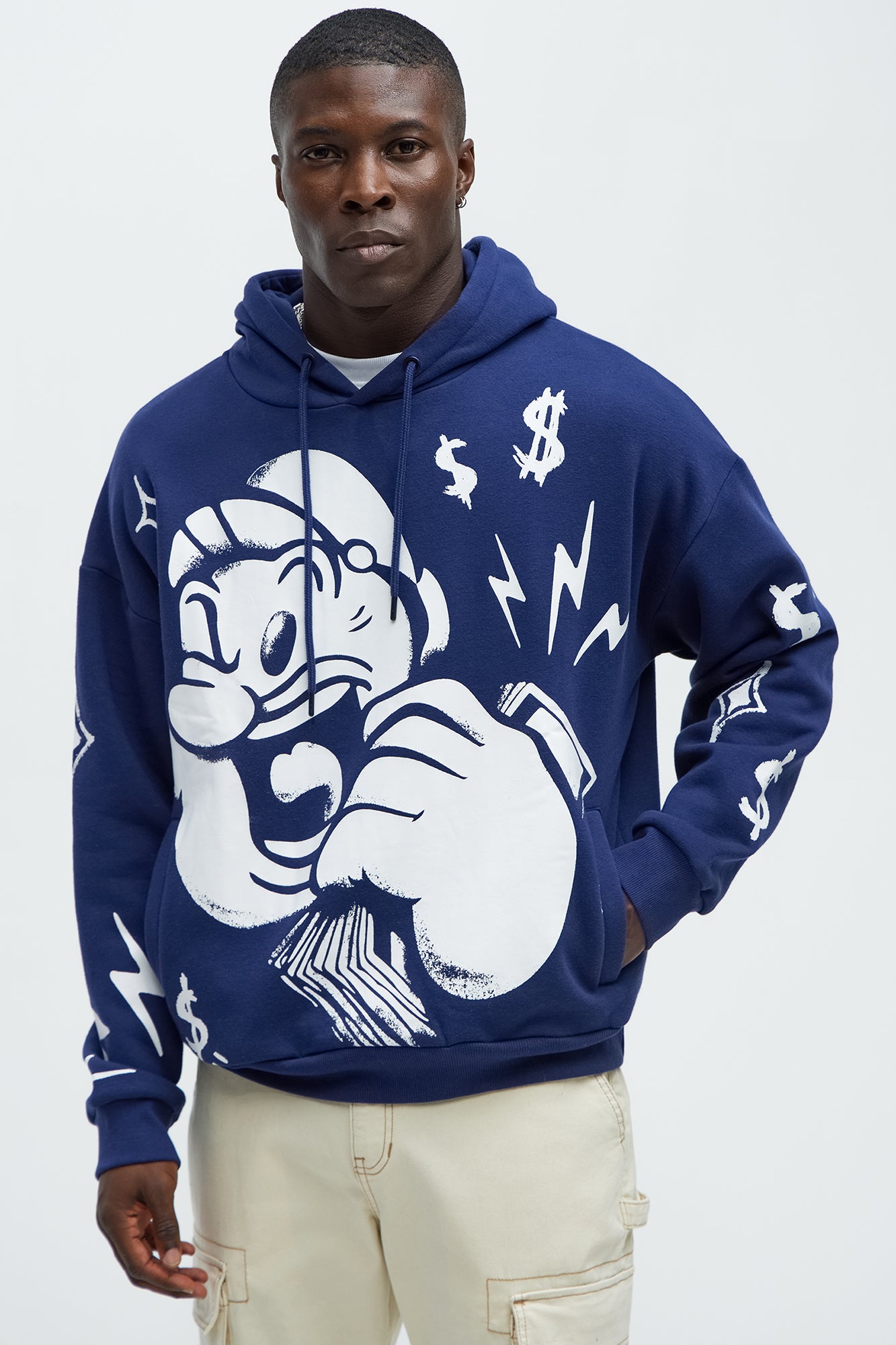 Popeye Money Calling Hoodie
