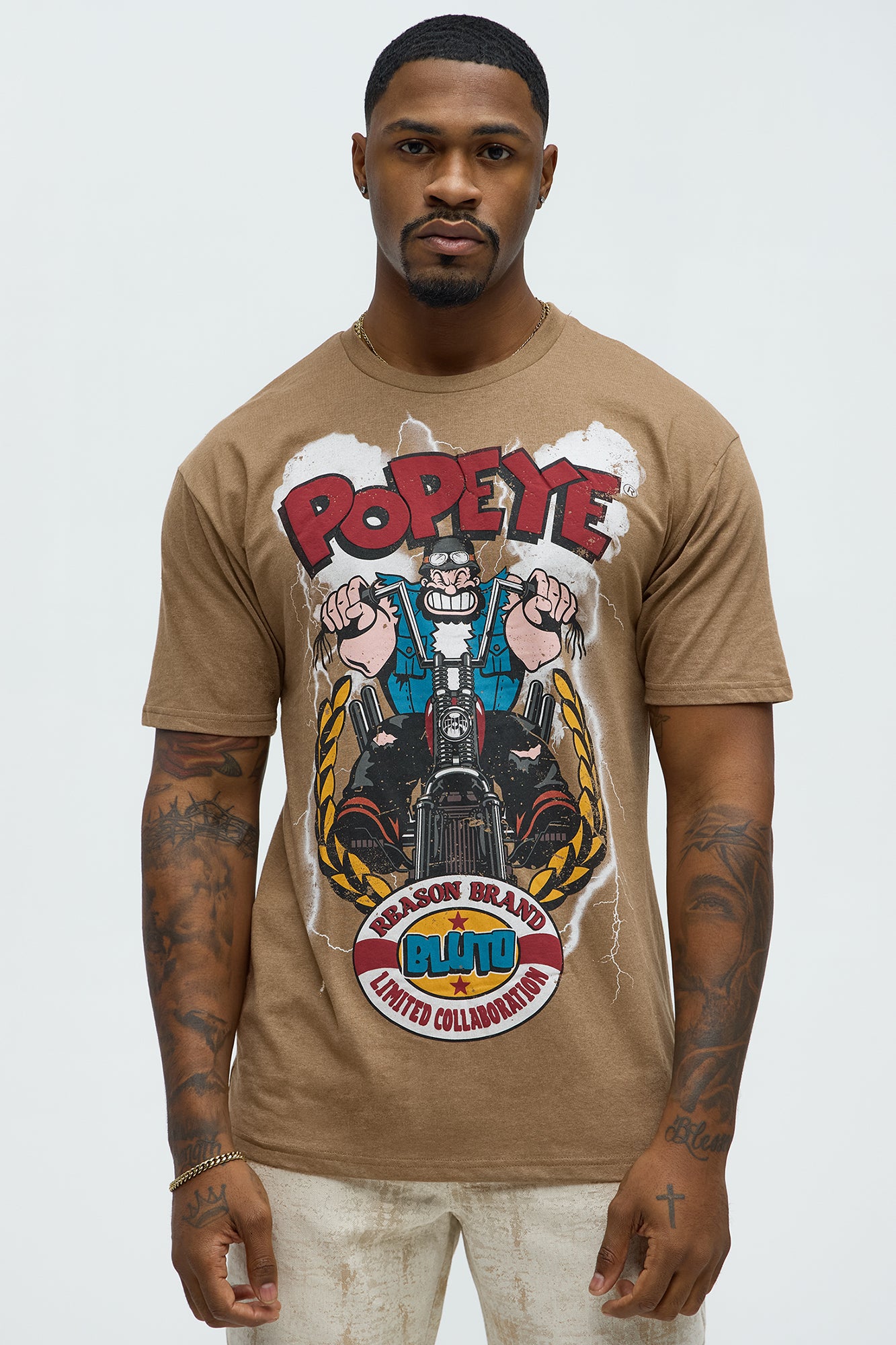 Popeye Bluto Chopper Short Sleeve Tee