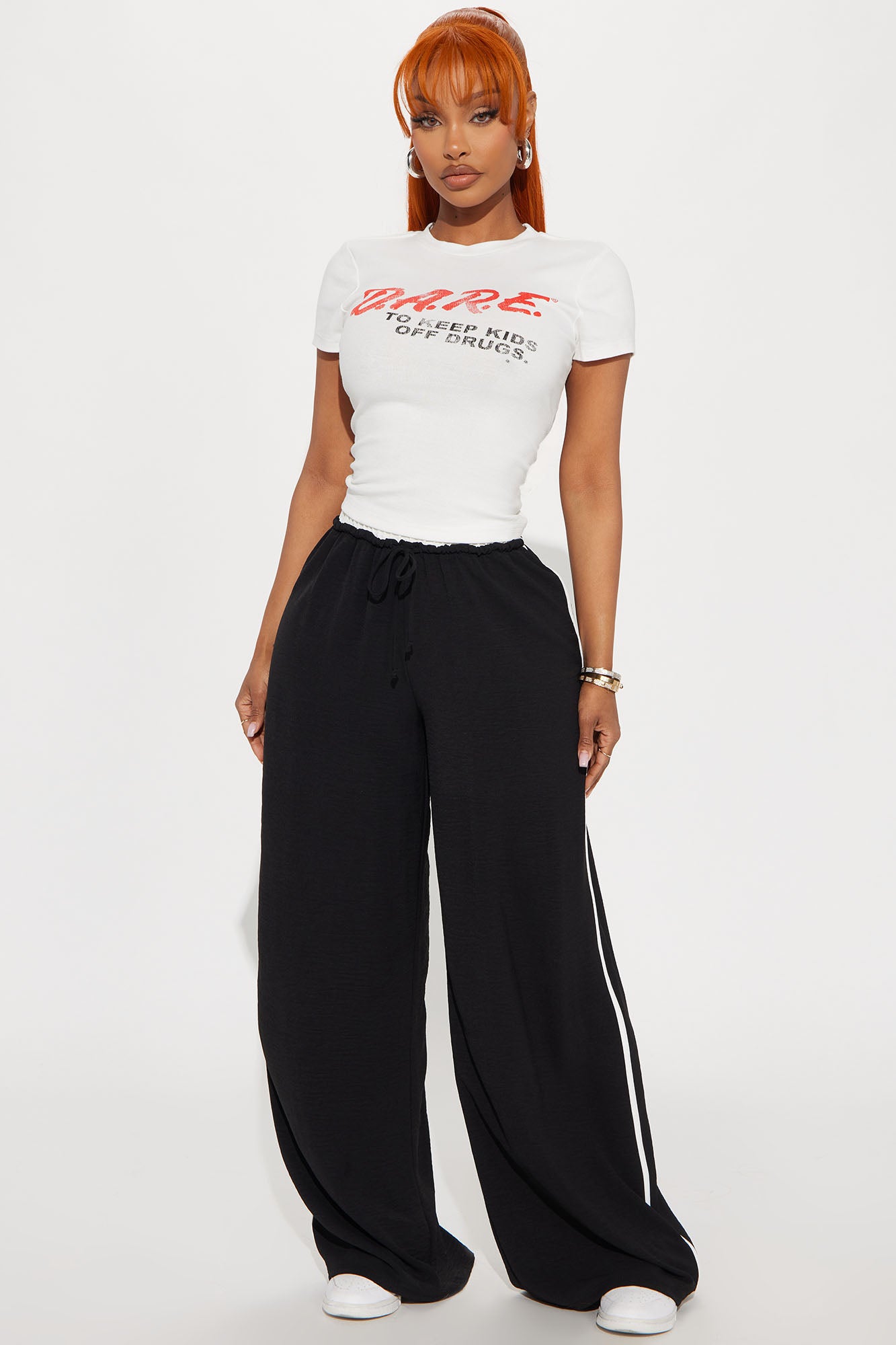 Dana Double Waistband Track Pant