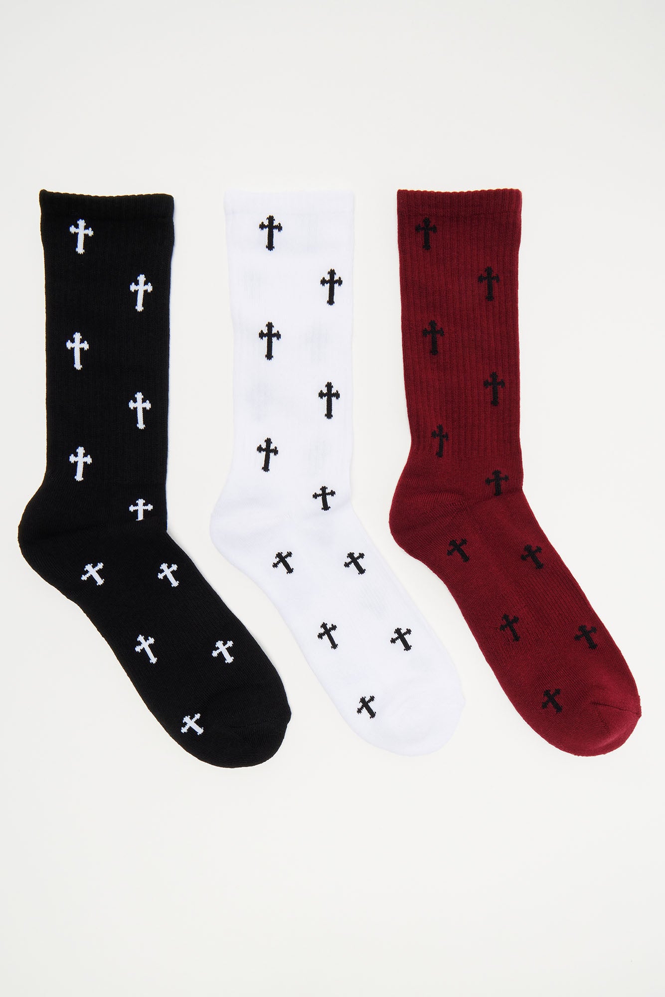 Heavens Favorite Crew Socks 3 Pack