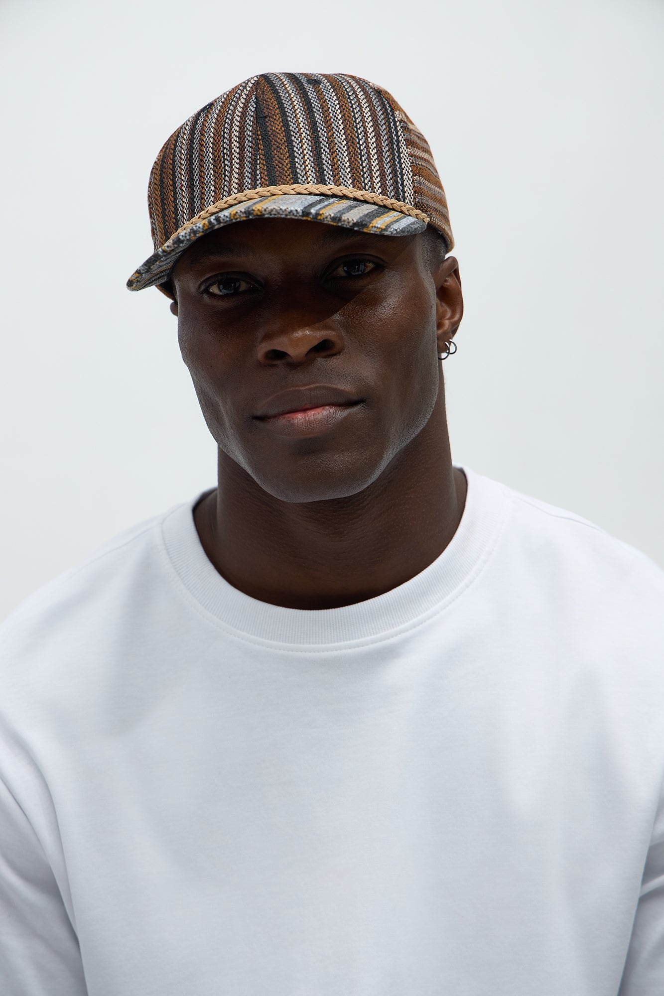 Woven 6 Panel Snapback