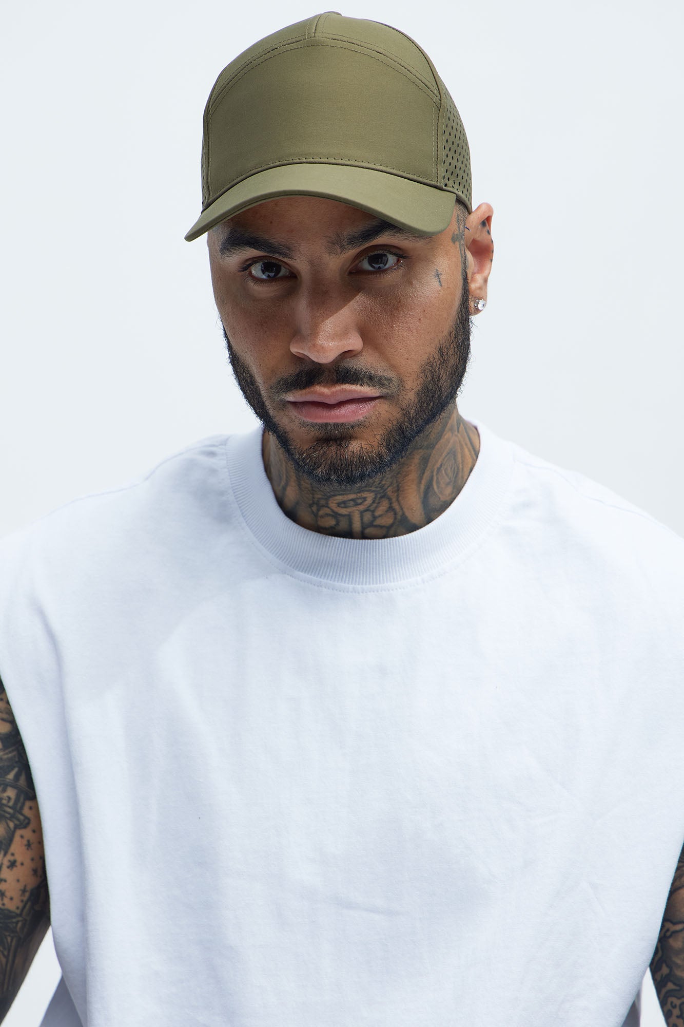 Air Perforated 7 Panel Strapback Hat