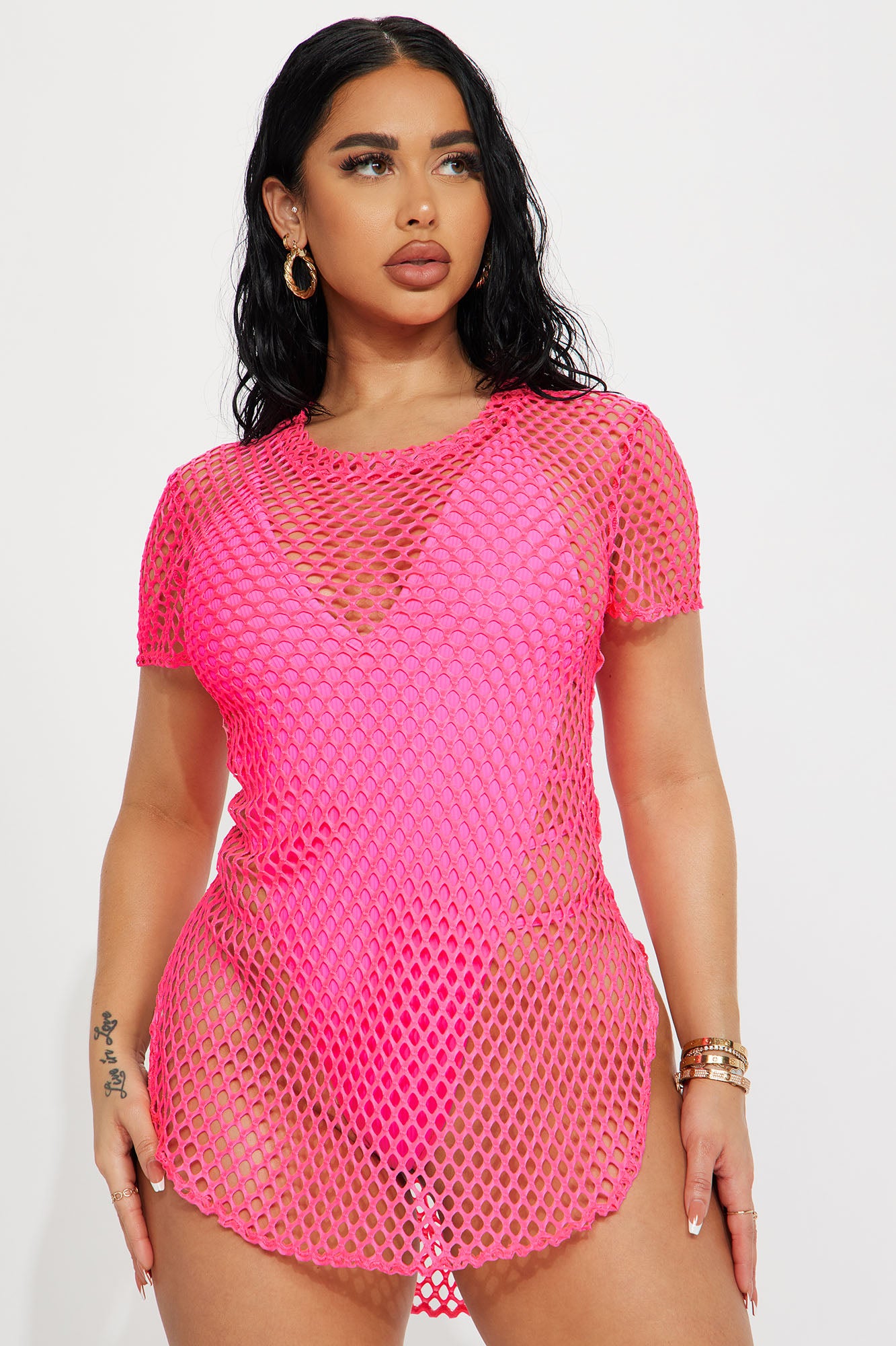 Break Through My Love Cover Up Top