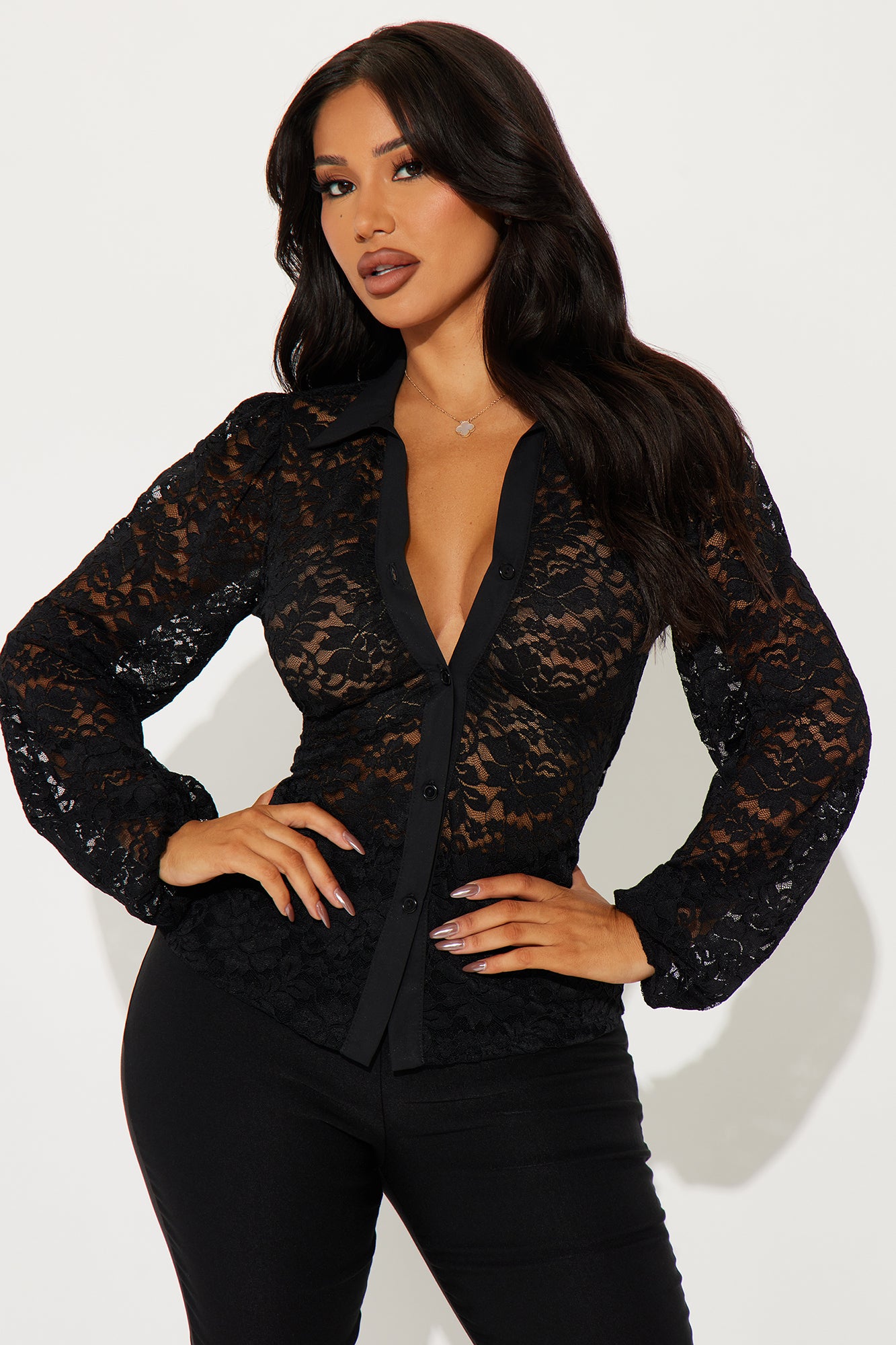 Adelina Lace Top