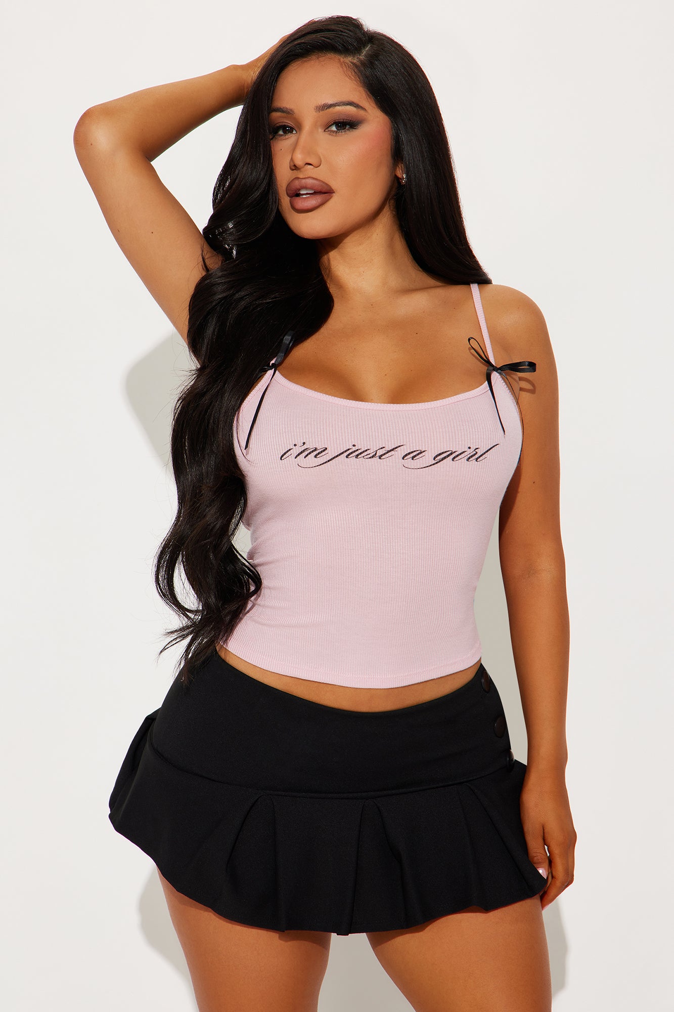 I'm Just A Girl Cami Top