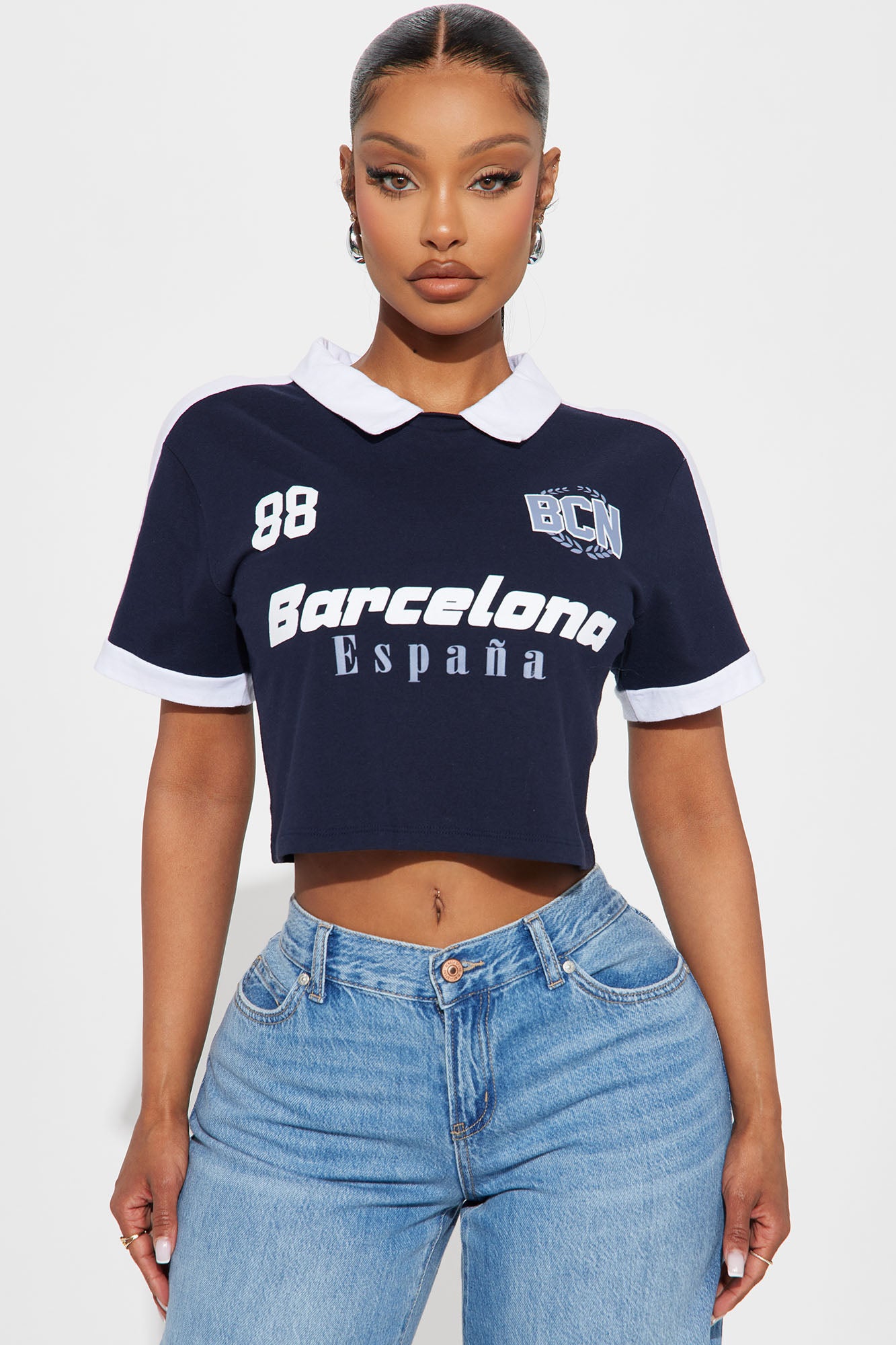 Barcelona's Best Collar Neck Tee