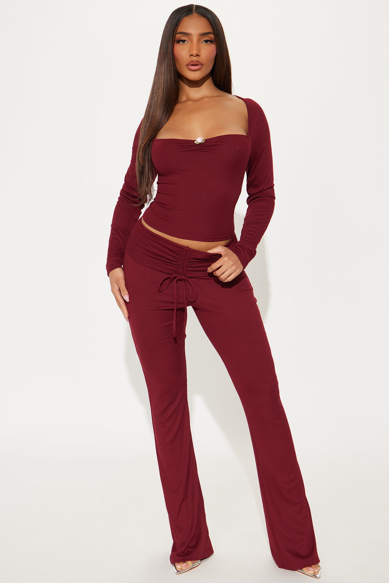 Aurora Ribbed Pant Set