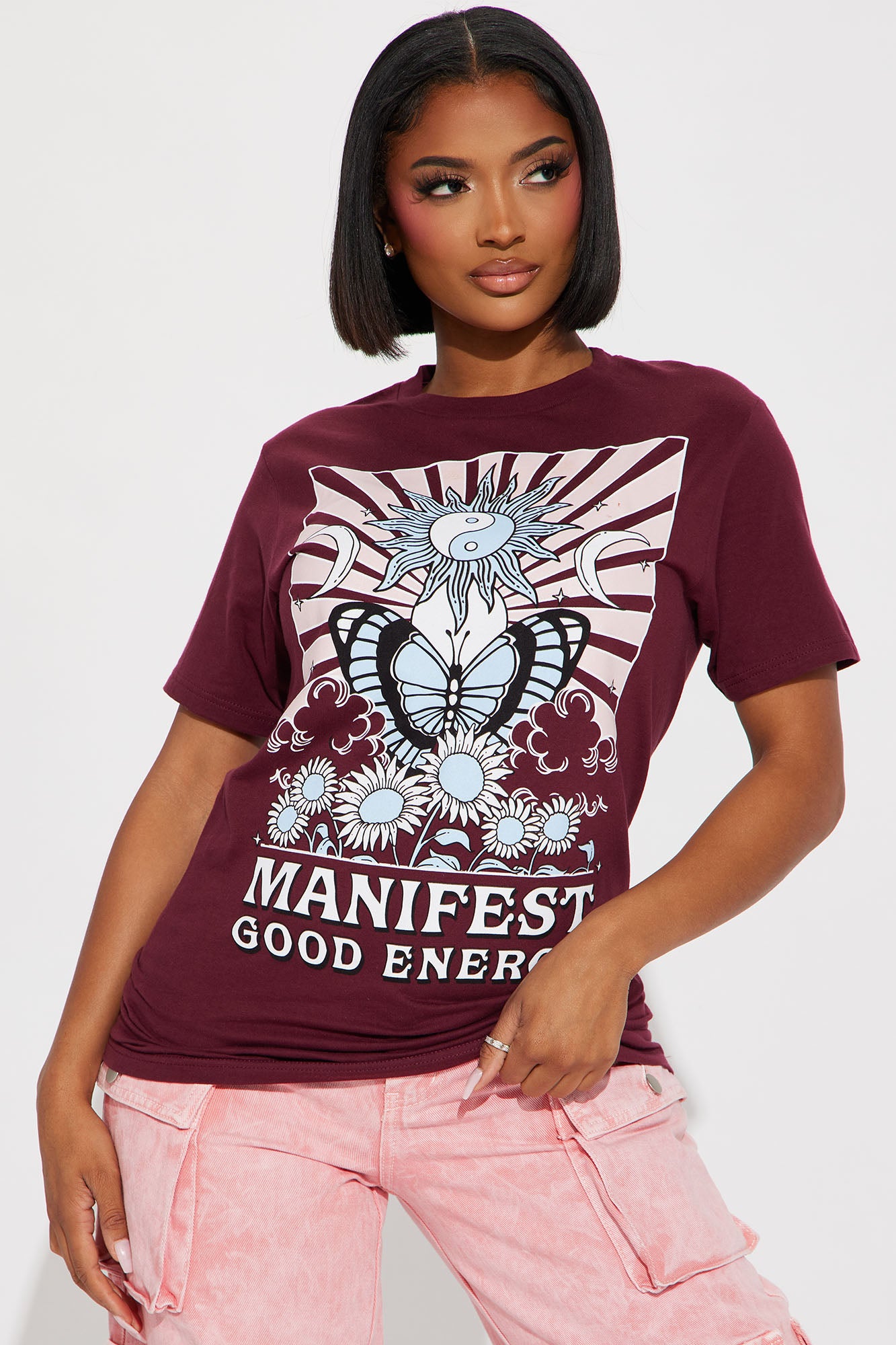 Manifest Good Energy Graphic Tee