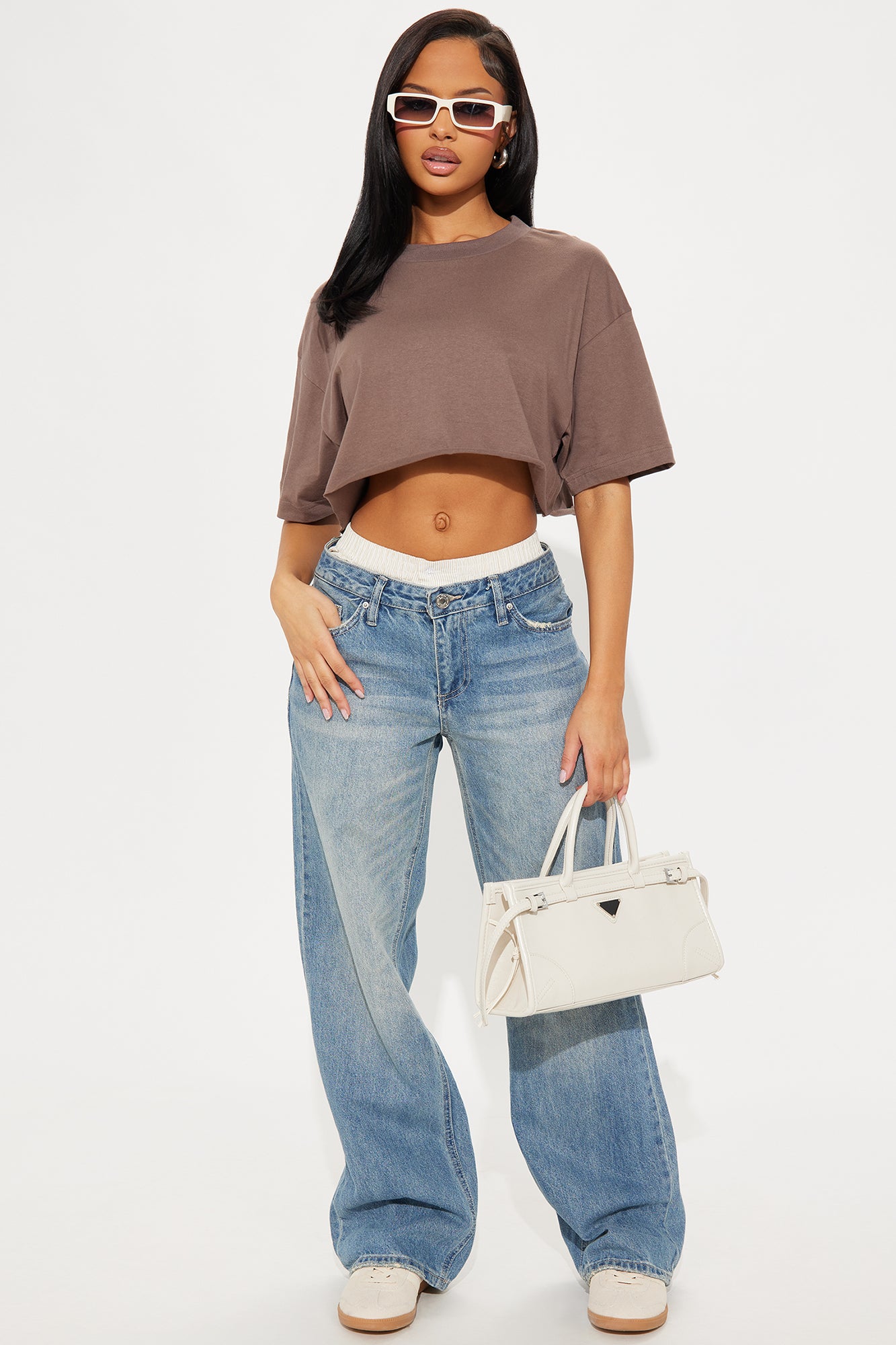The Oversized Cropped Tee