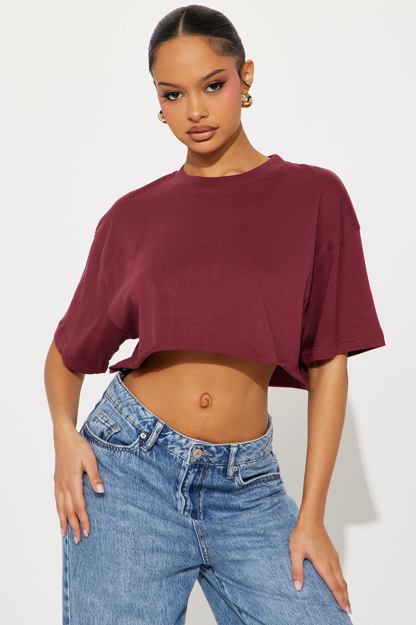 The Oversized Cropped Tee