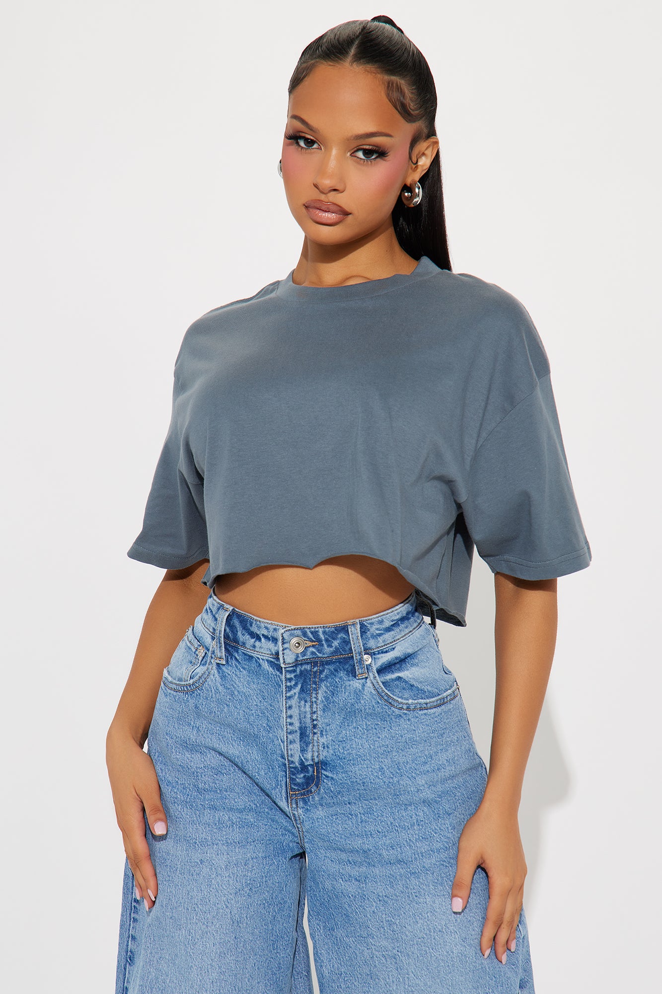 The Oversized Cropped Tee