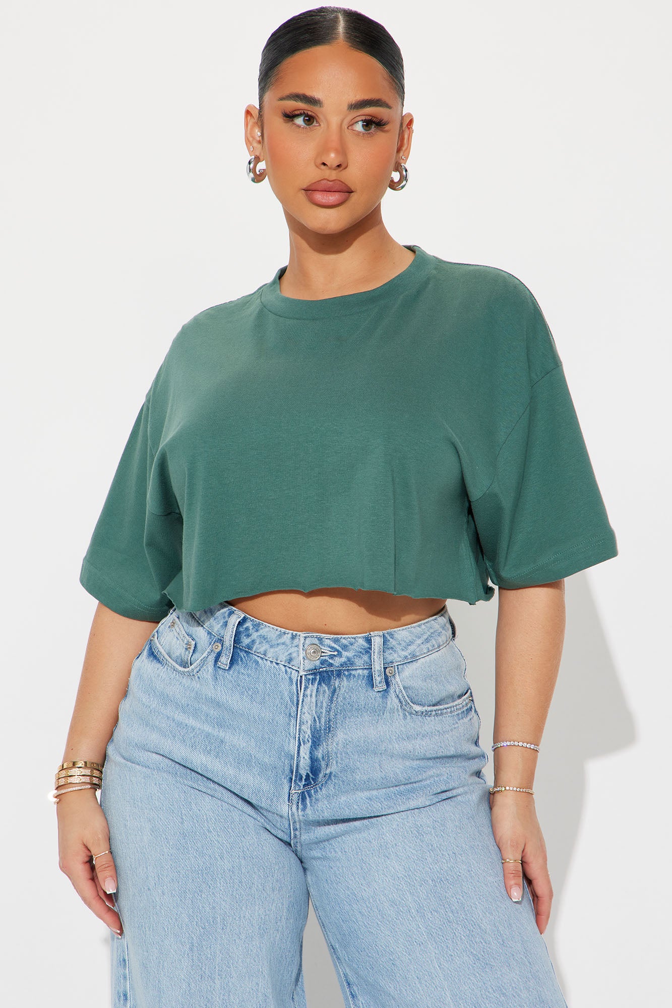 The Oversized Cropped Tee