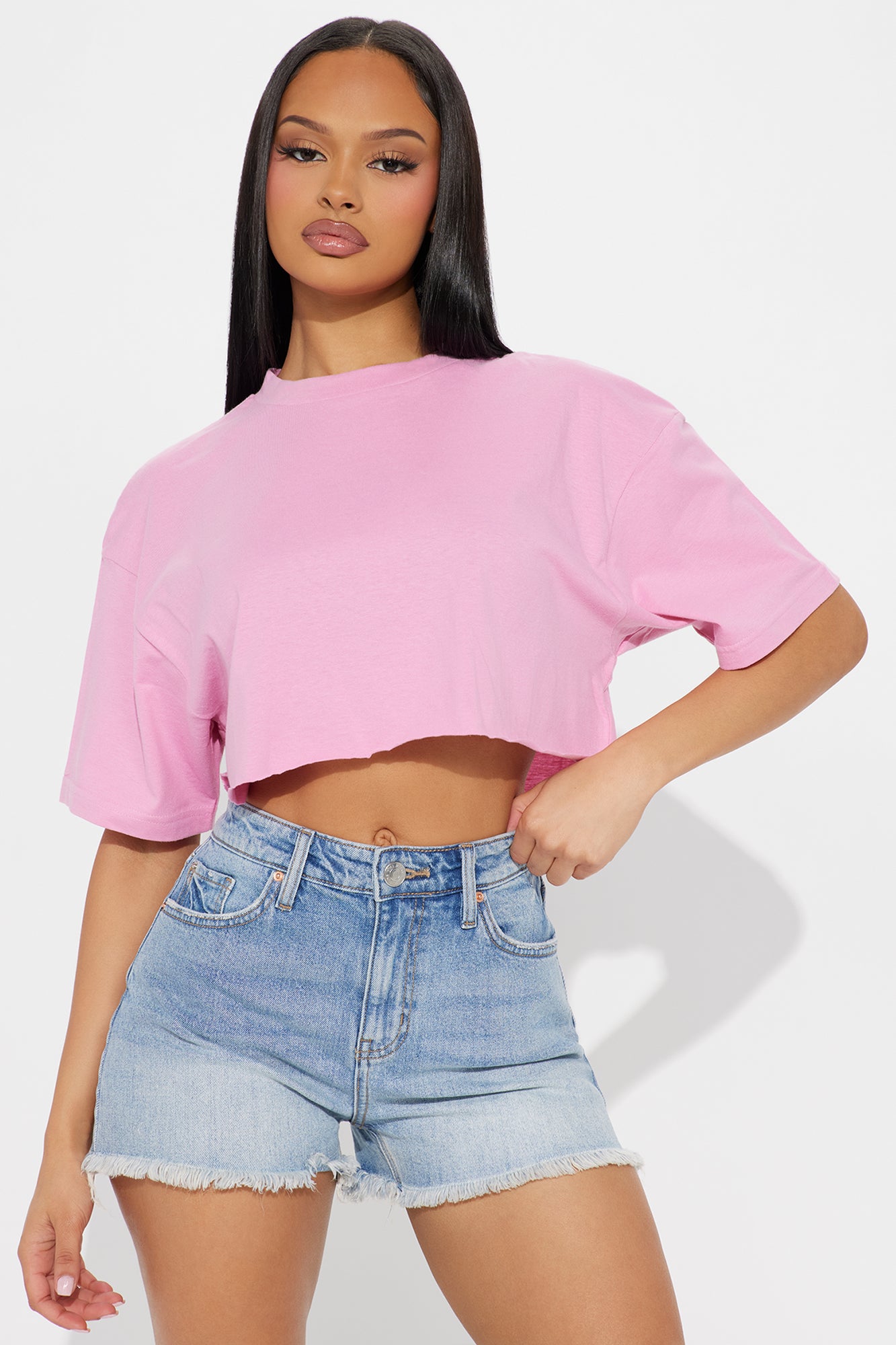 The Oversized Cropped Tee