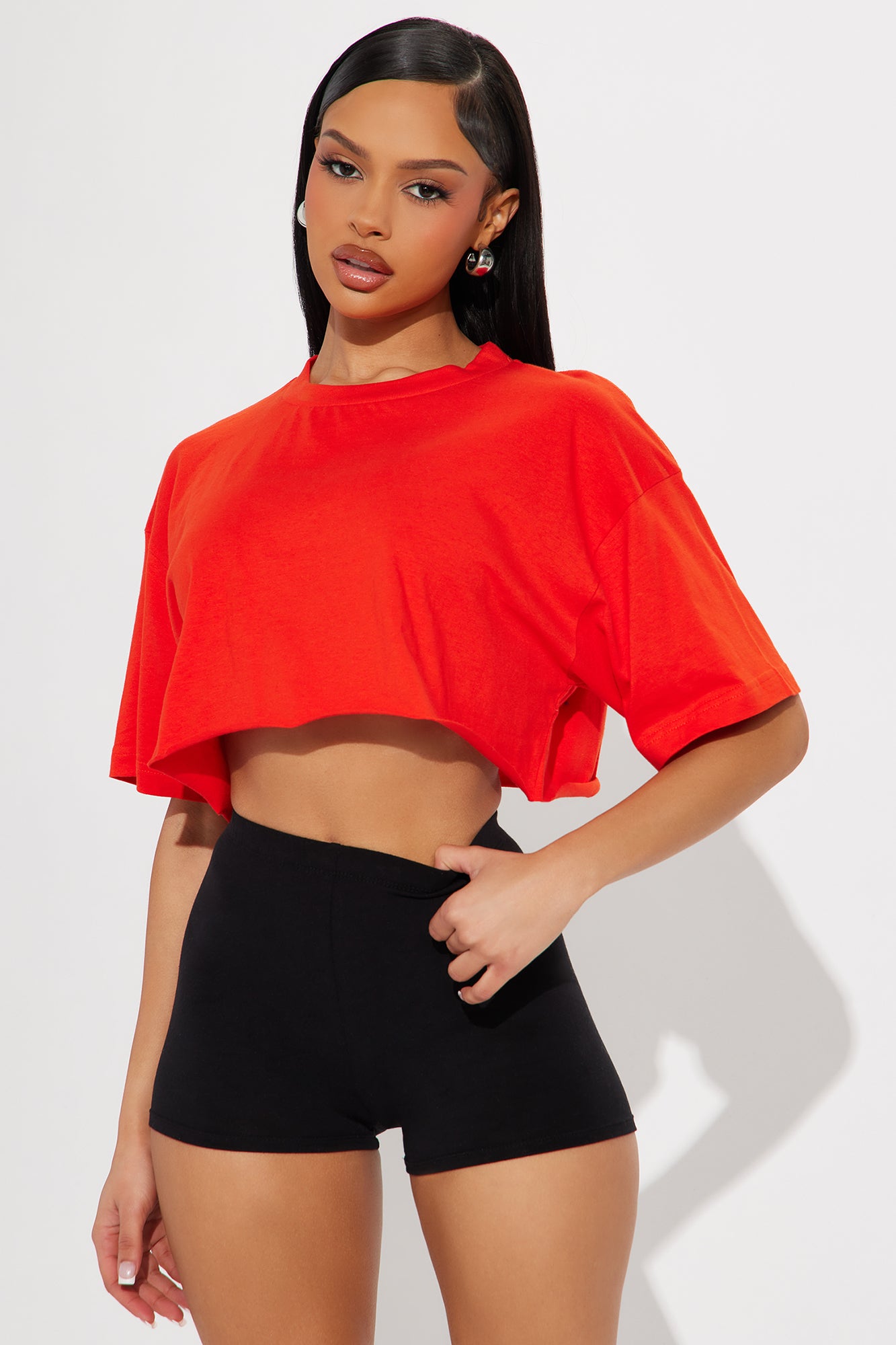 The Oversized Cropped Tee