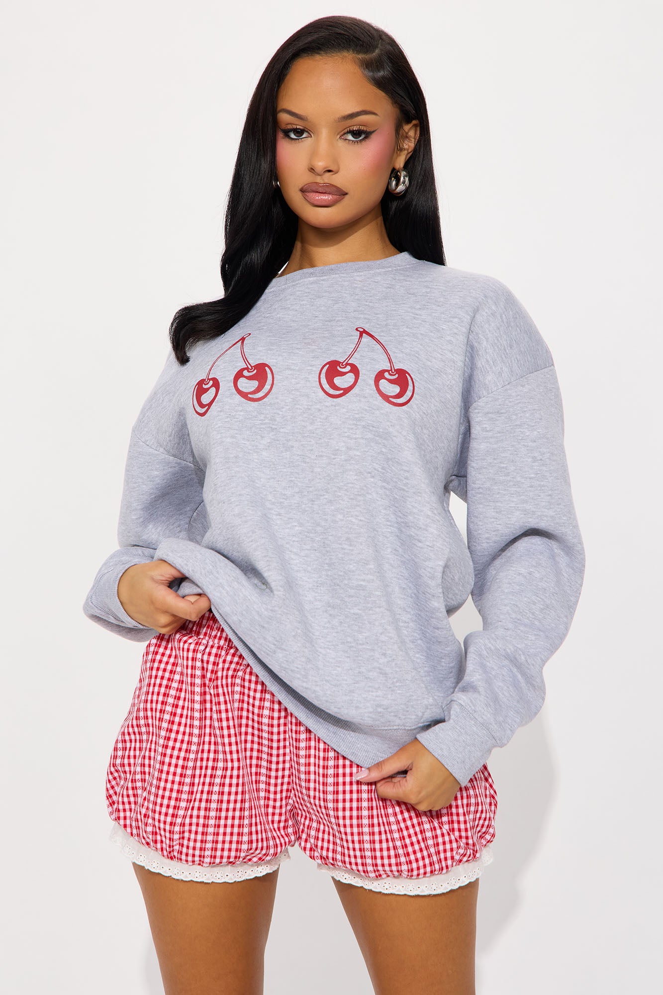 Cherry Bomb Crewneck Sweatshirt