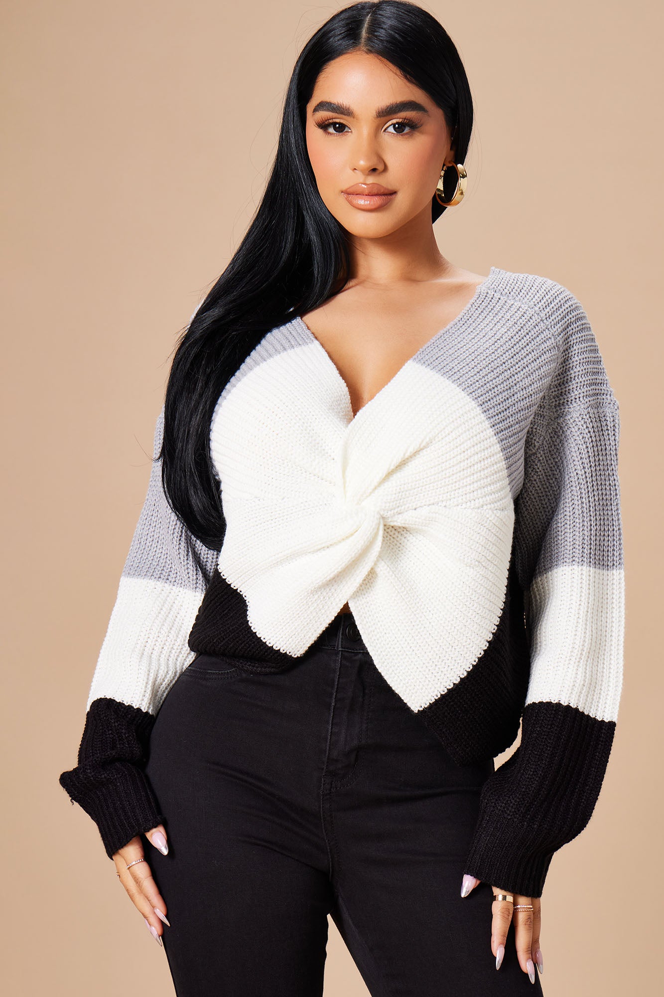 Just A Little Twisted Sweater